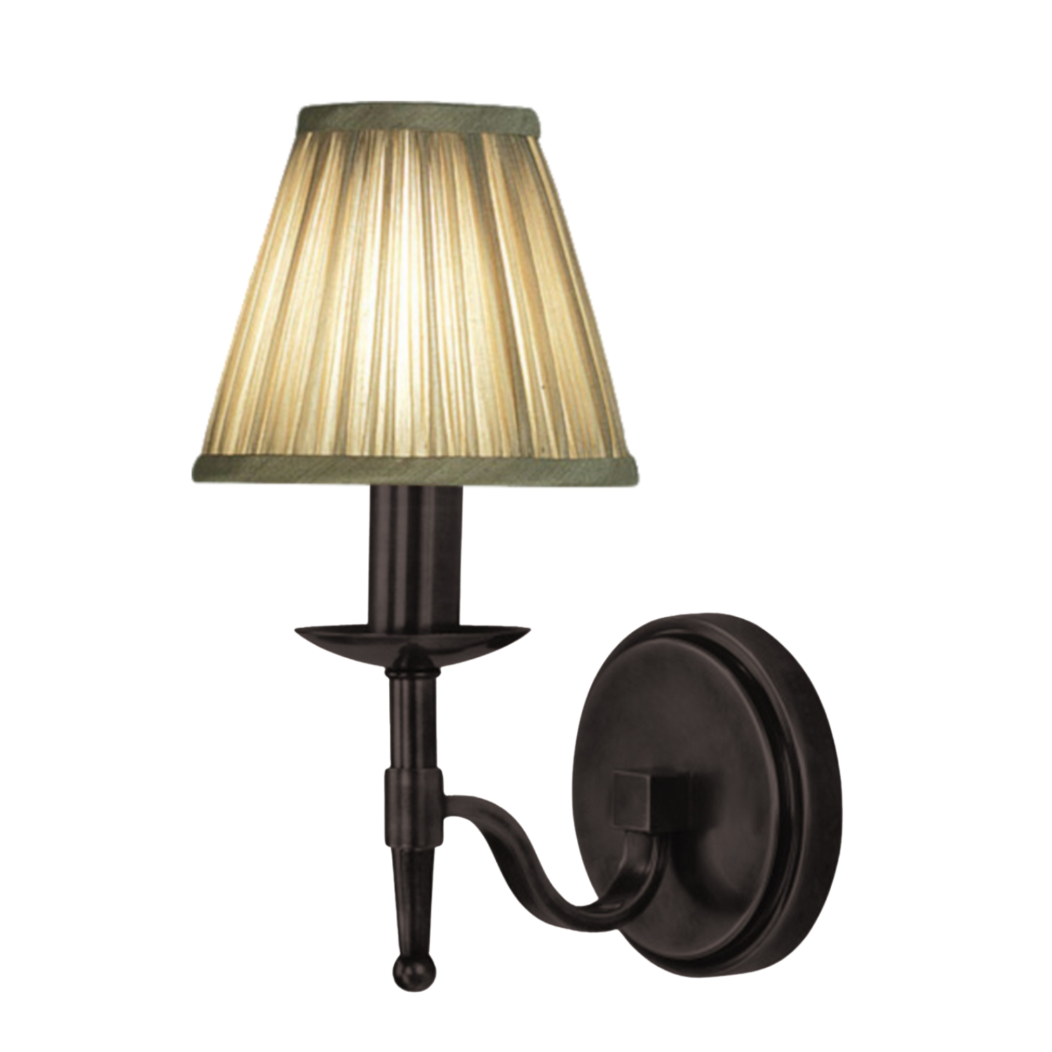 Stanford 1 Light Bronze Wall Lamp - Shimmer Grey