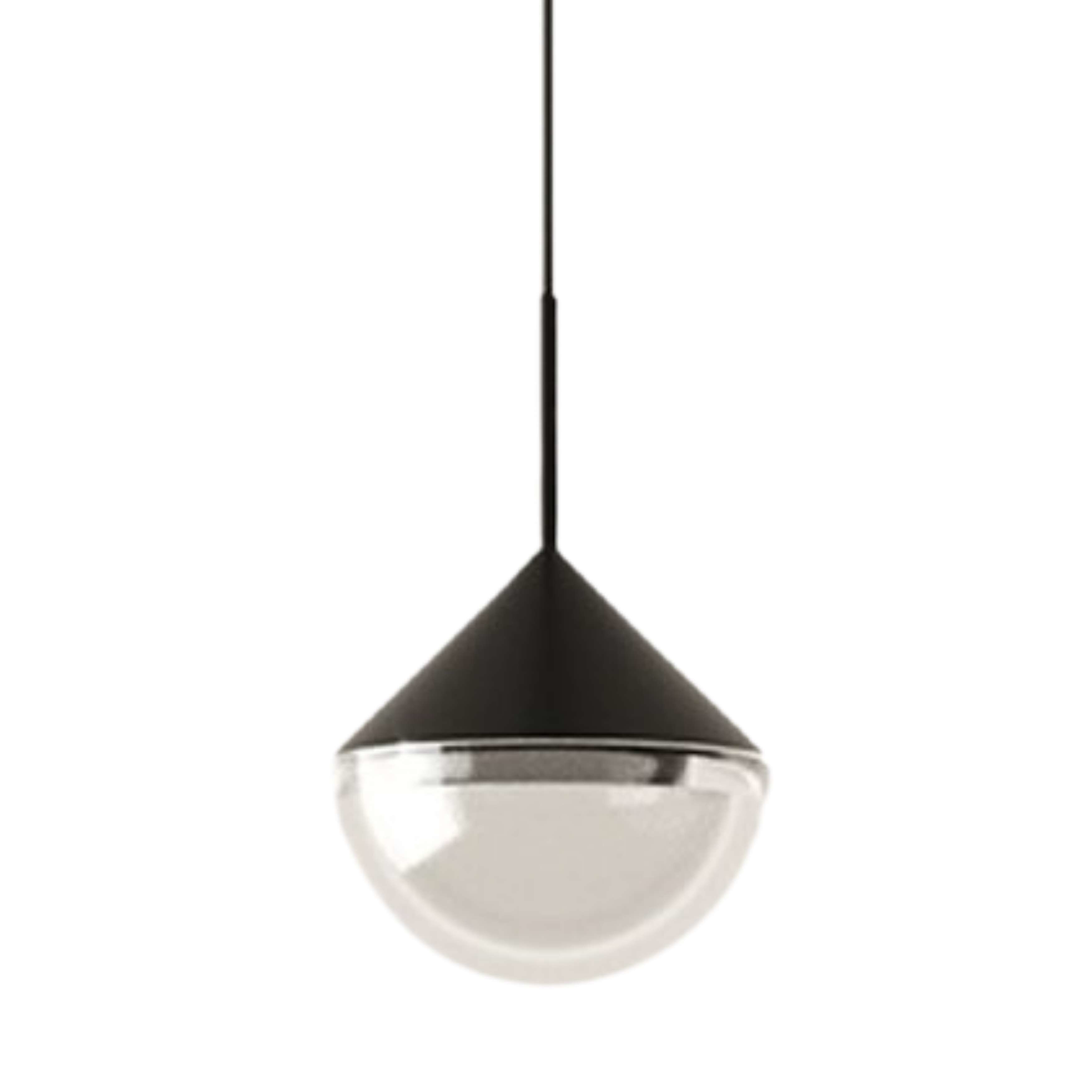 Nino Matt Black Modern LED Pendant Light