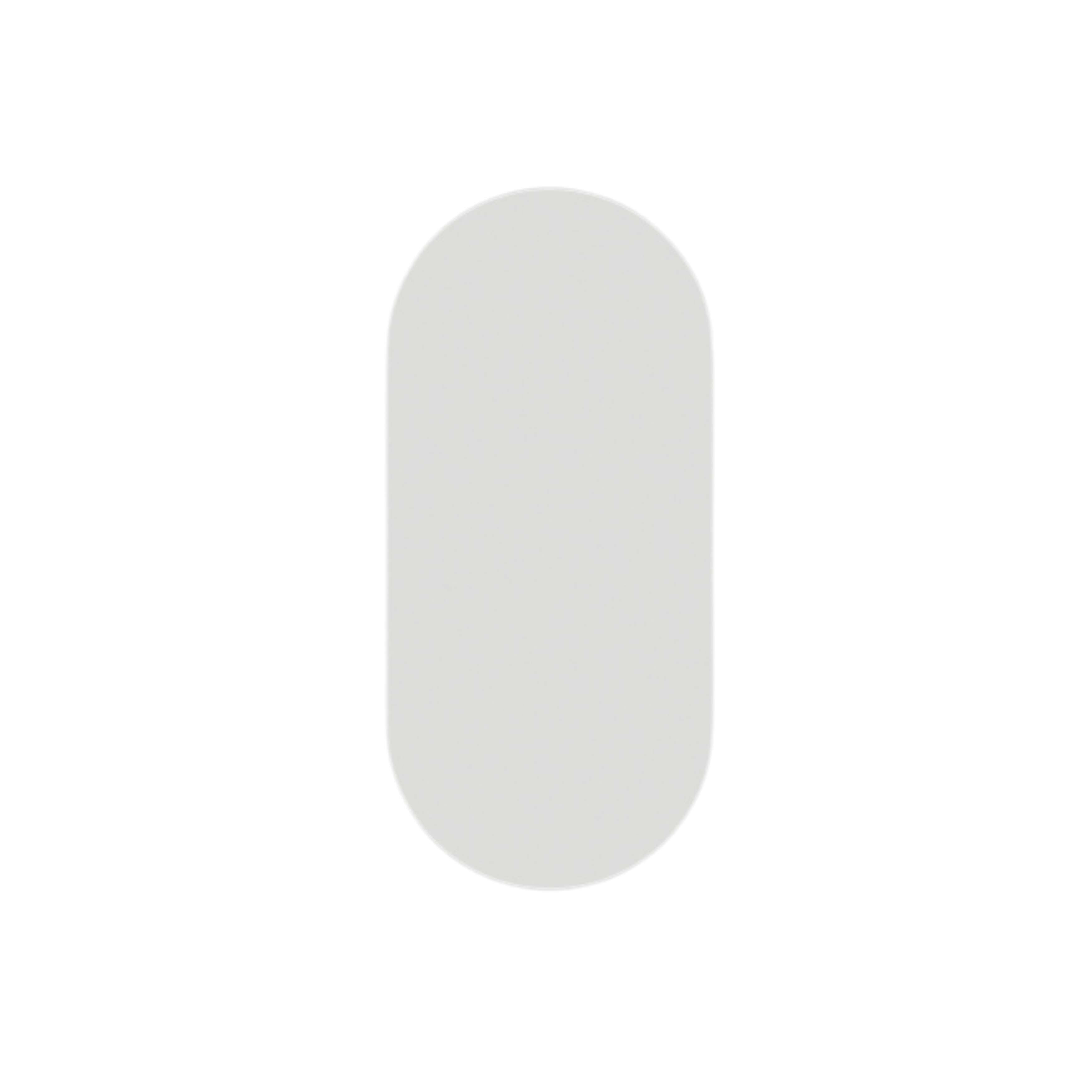Shadow Mini White Plate LED Wall Light