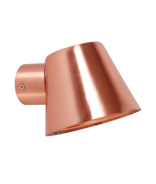 Flat Top Cone Wall Light - Copper