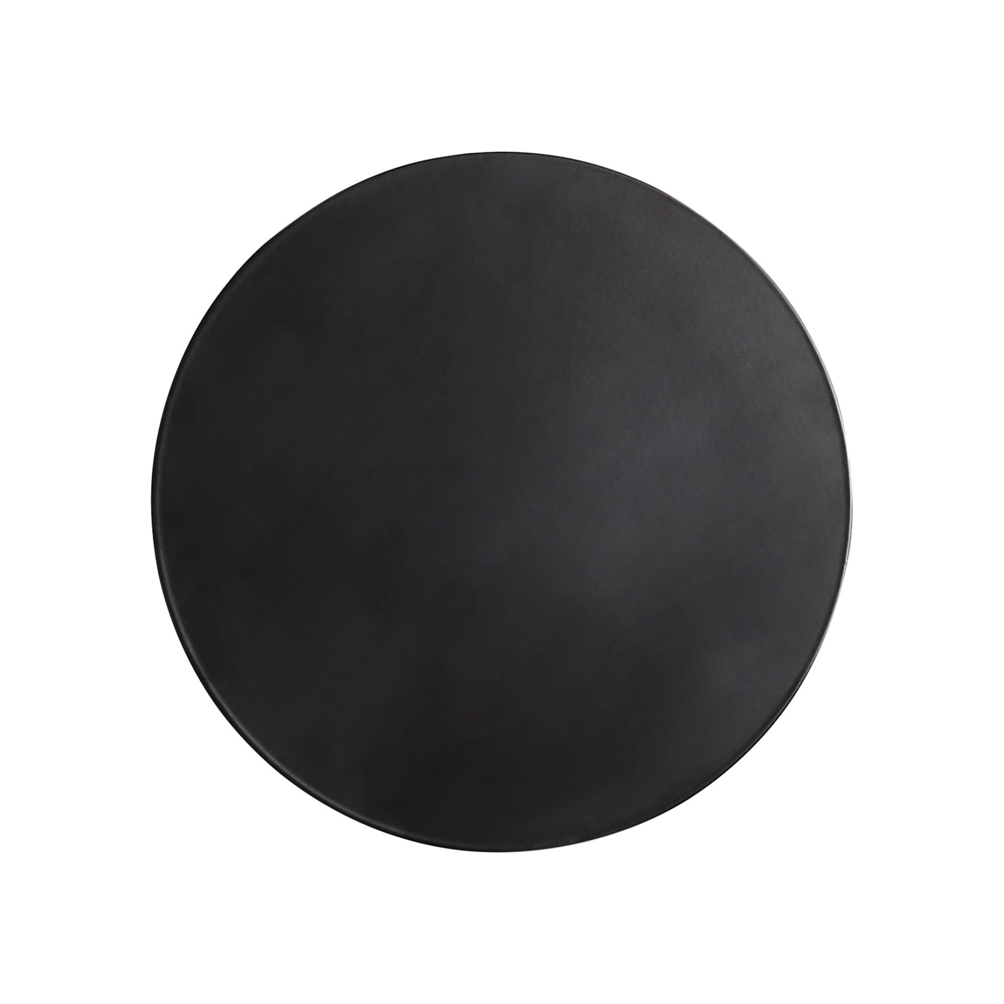Maggie Black Circular Wood Backlit 3CCT LED Wall Light
