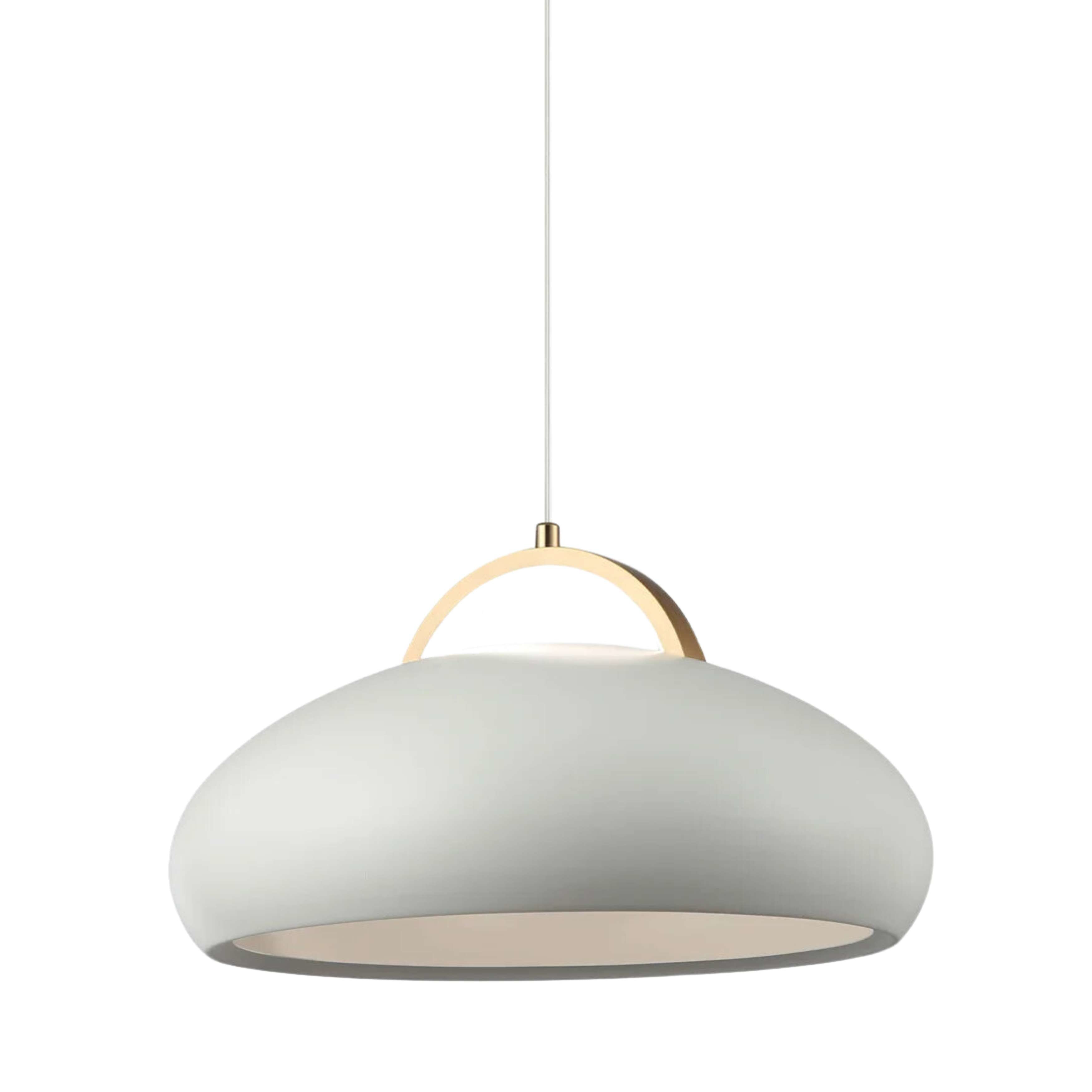 Reiko White 3CCT LED Dome Pendant Light