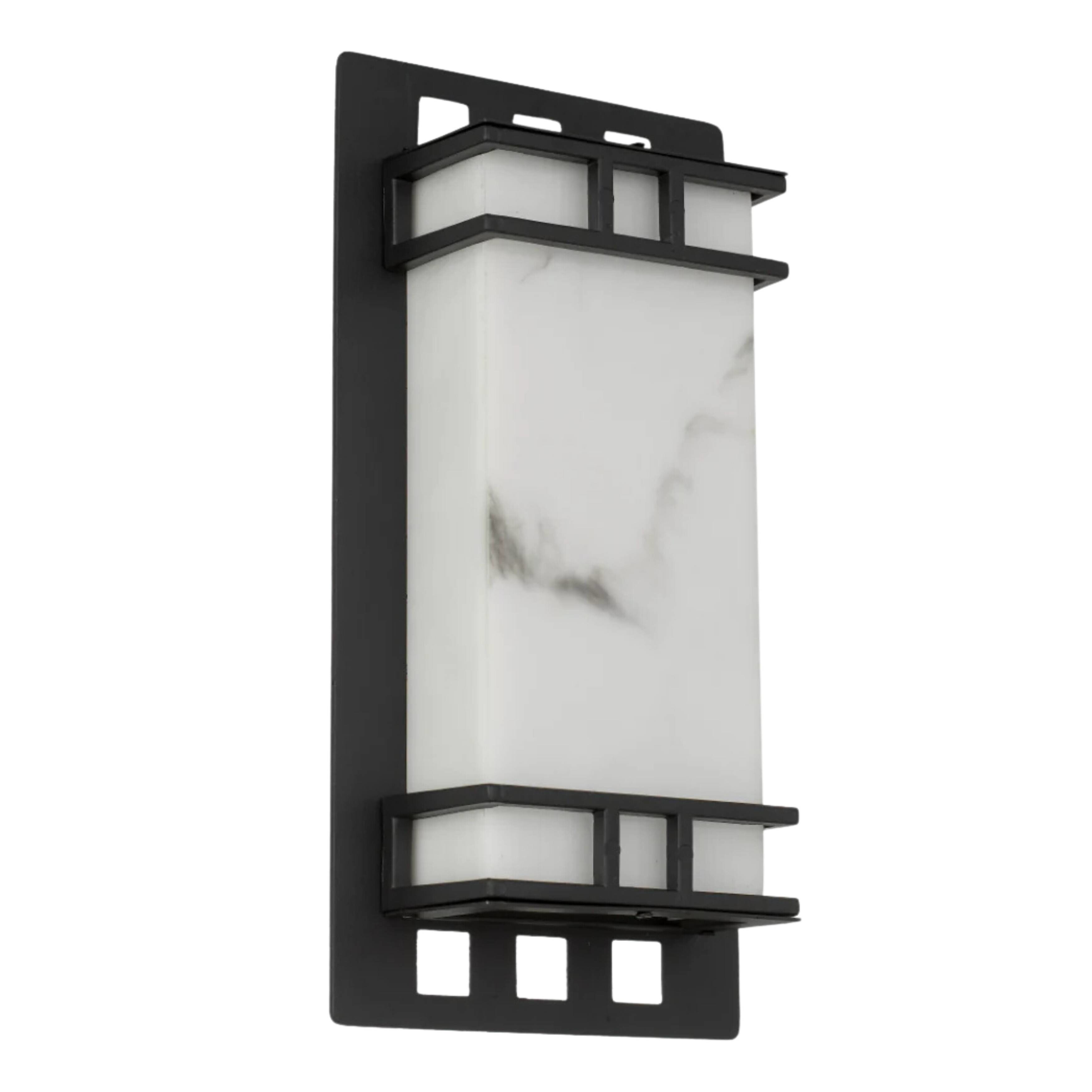 Bonse Black Outdoor LED Wall Light