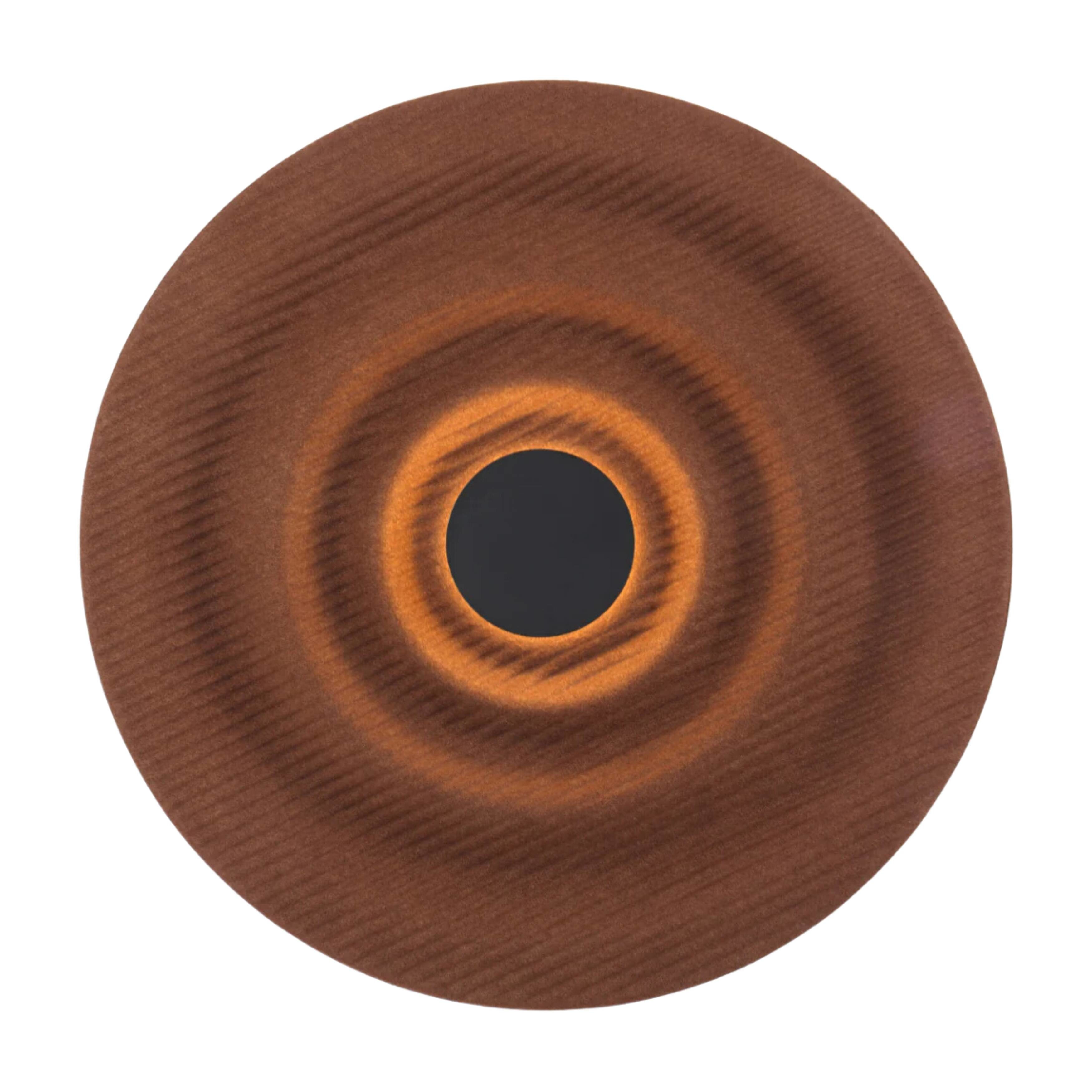 Levin Brown Black Reversible Base LED Wall Light