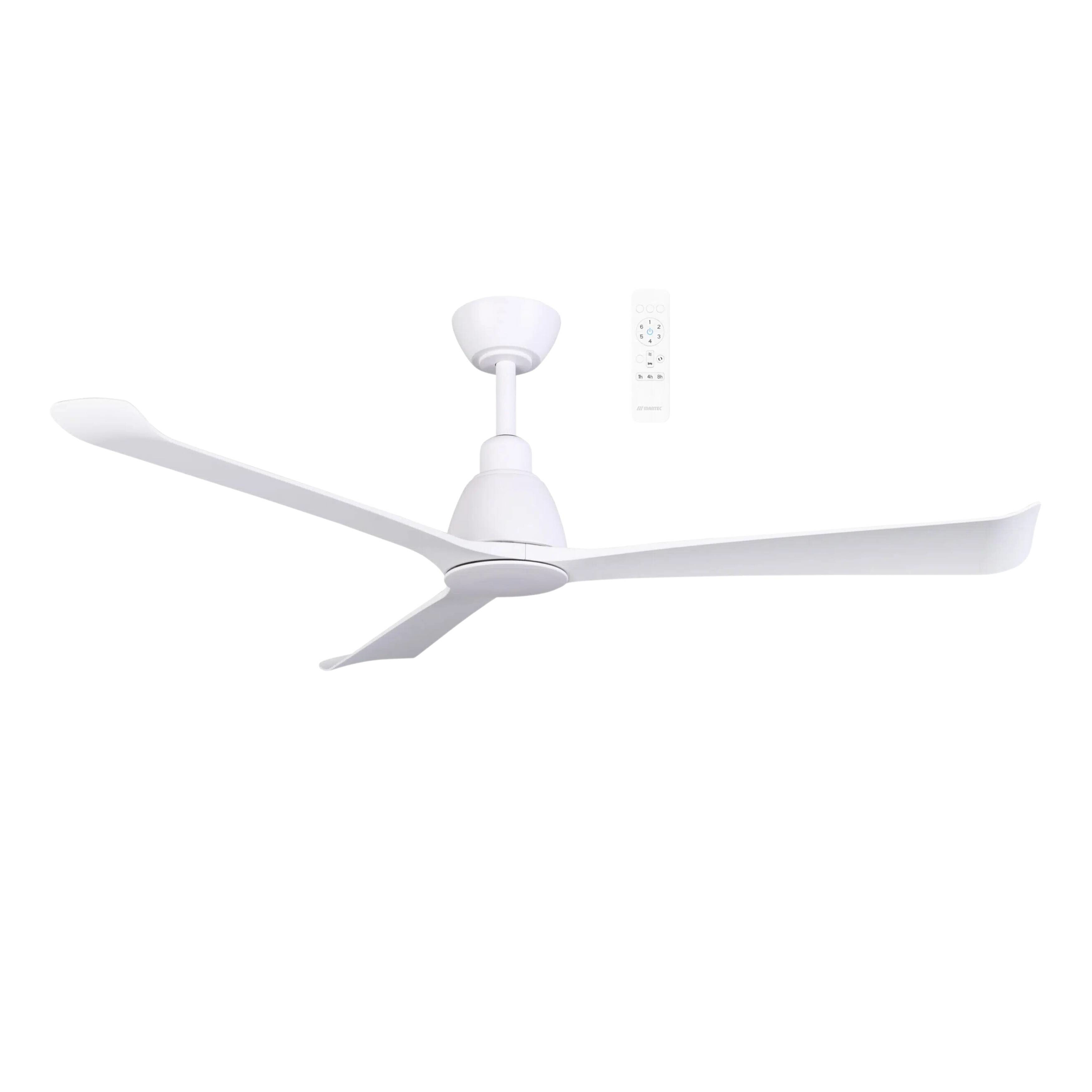 Polo 52 Smart DC Ceiling Fan - Matt White