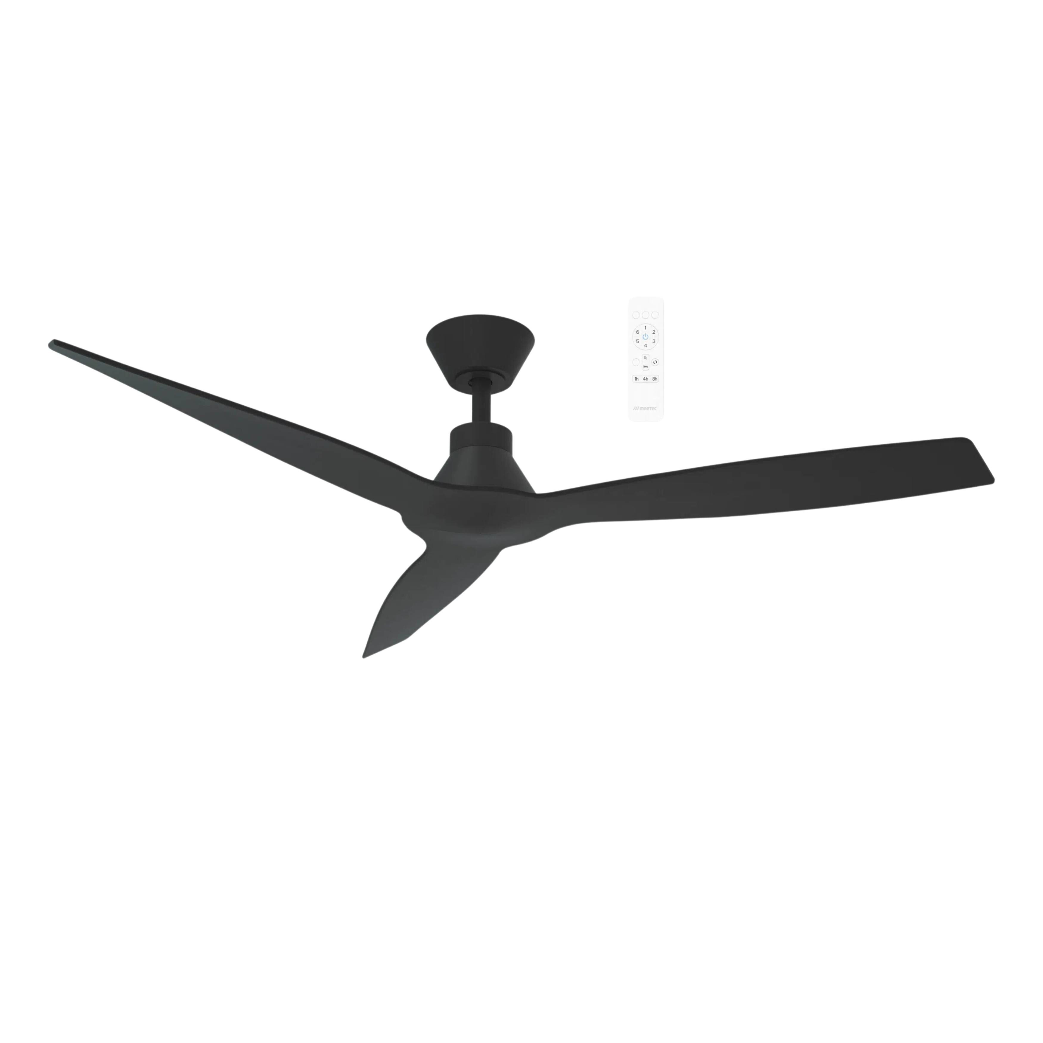 Triumph 52 Smart DC Ceiling Fan - Matt Black