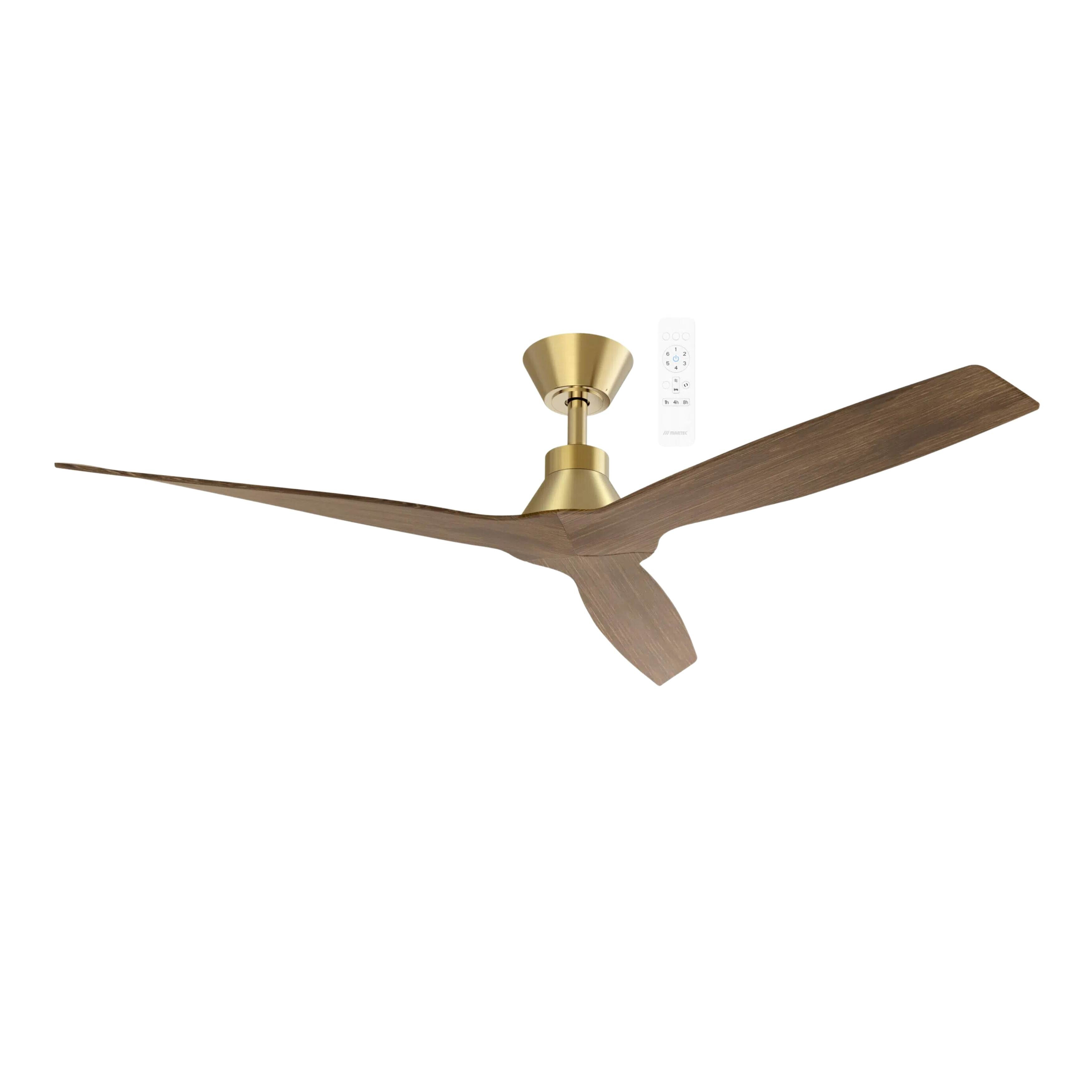 Triumph 52 Smart DC Ceiling Fan - Bronze & Walnut