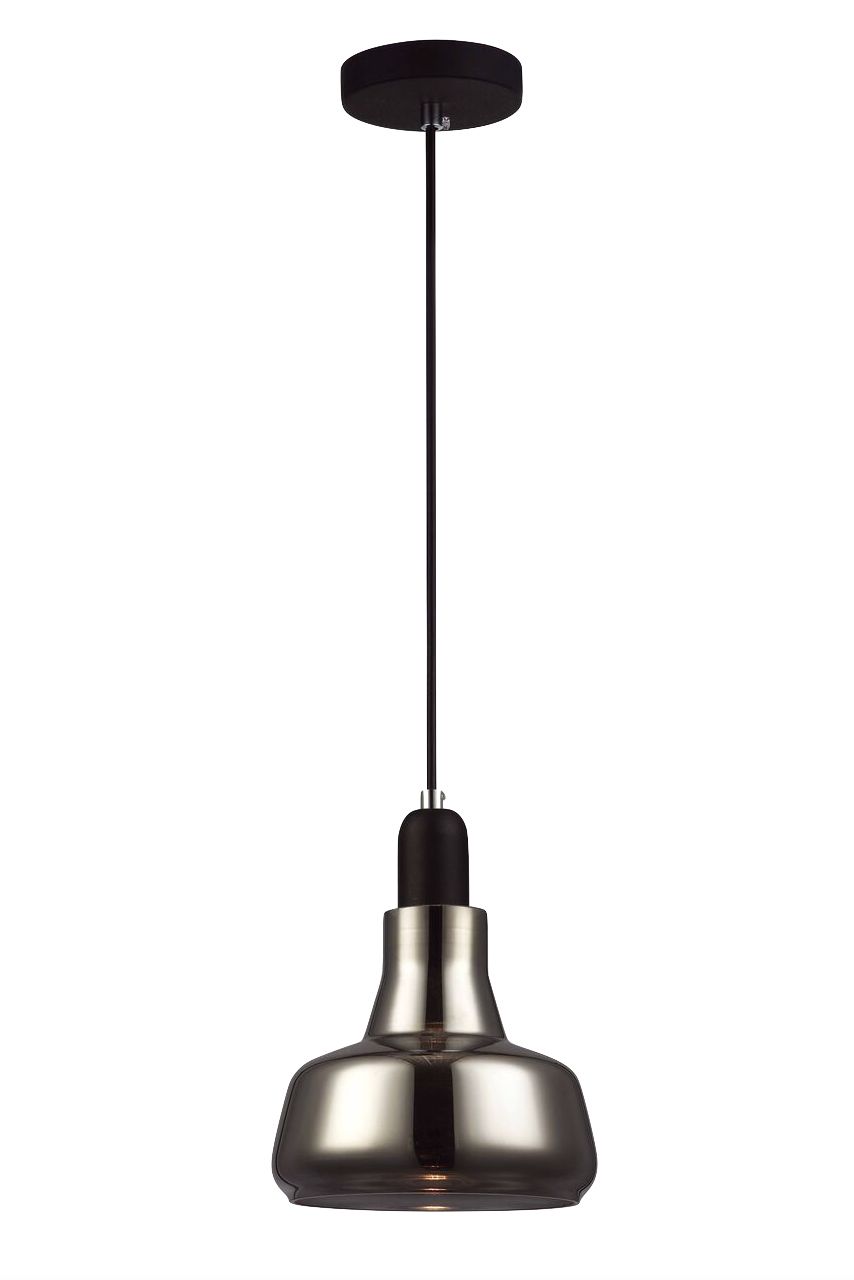 Dome Smoke Glass Minimalist Pendant Light