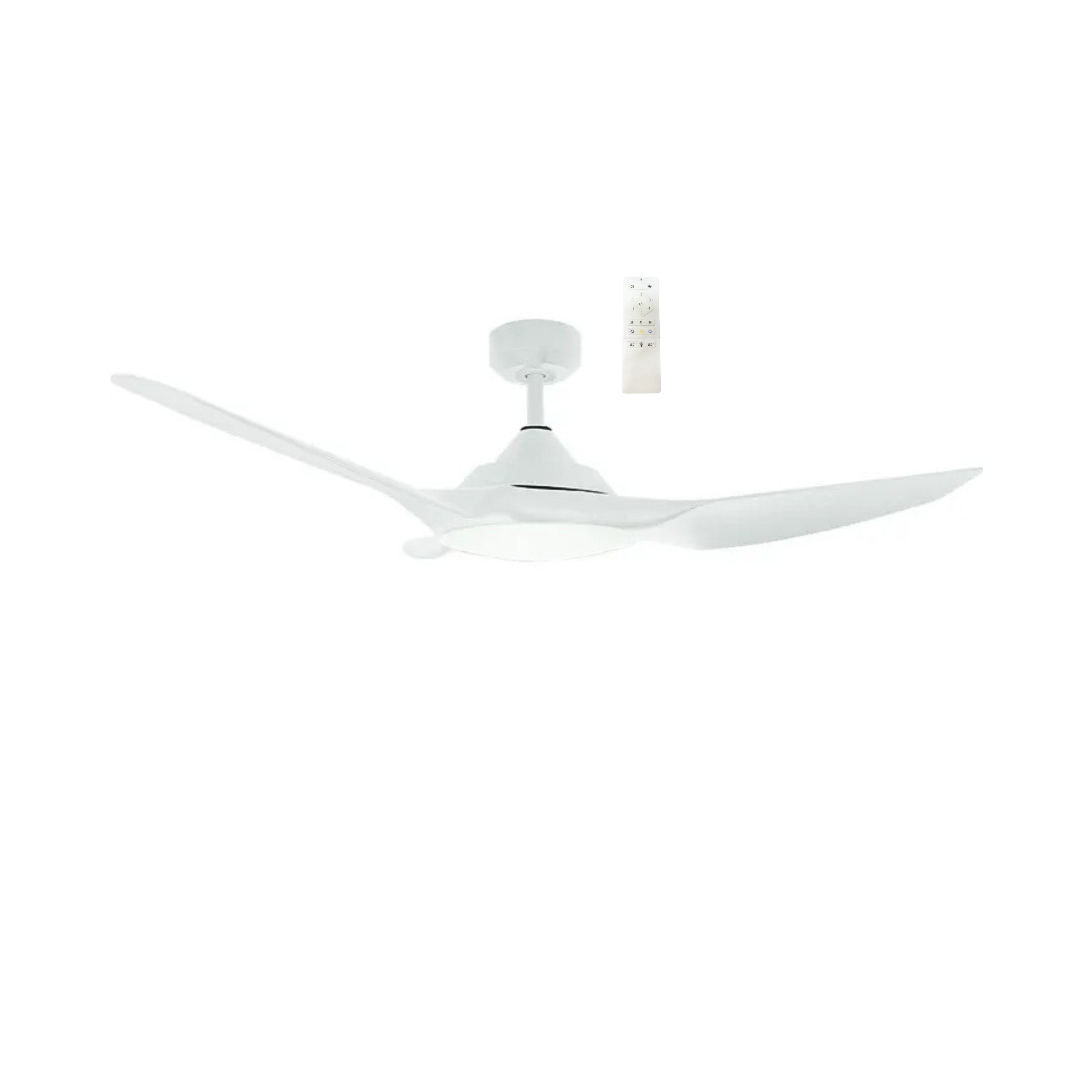 Raven RWS 46" Smart DC Ceiling Fan - White