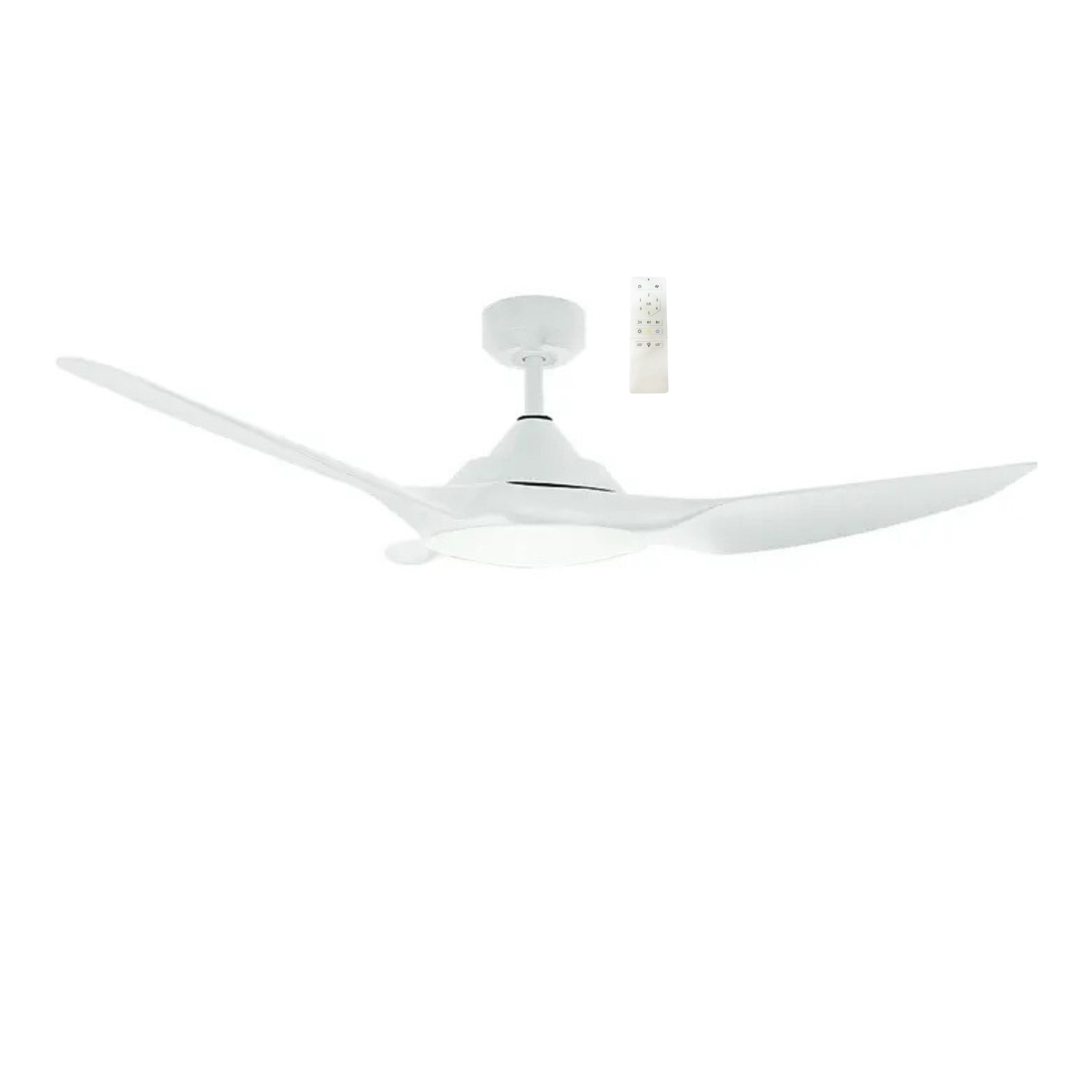 Raven RWS 64" Smart DC Ceiling Fan - White