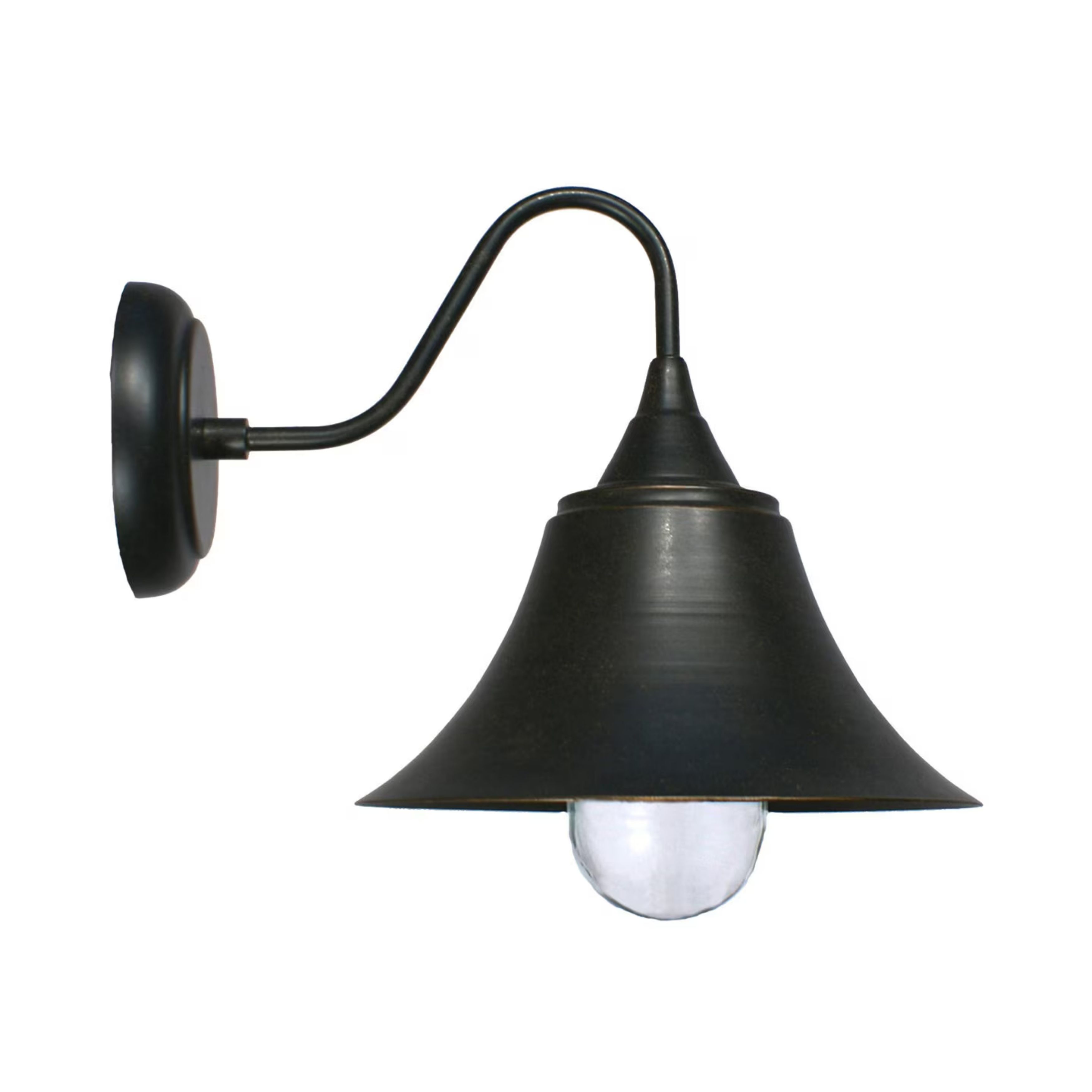 Causeway Antique Bronze Industrial Outdoor Wall Light