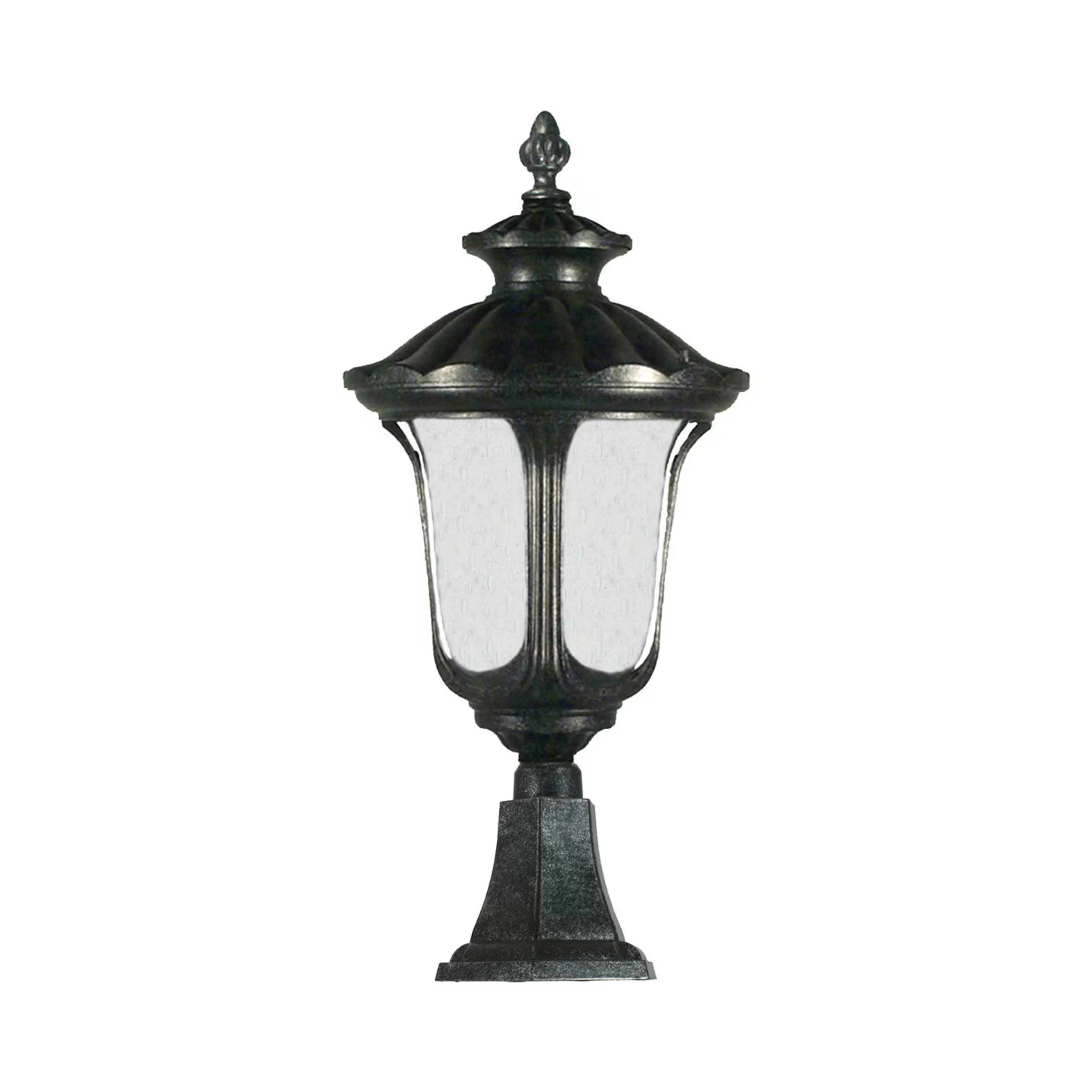 Waterford Exterior Antique Black Pillar Light