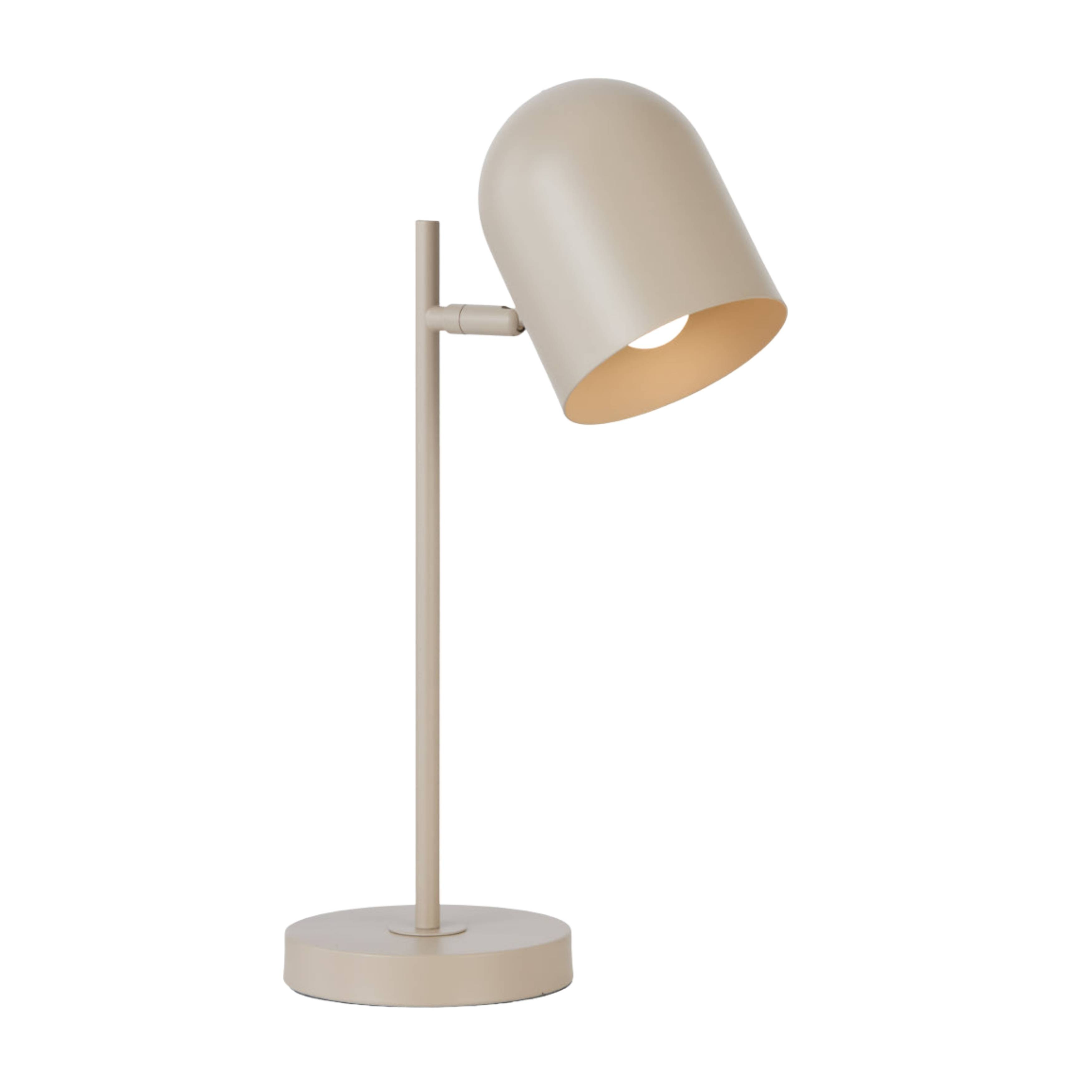 Acton Satin Khaki Modern Table Lamp