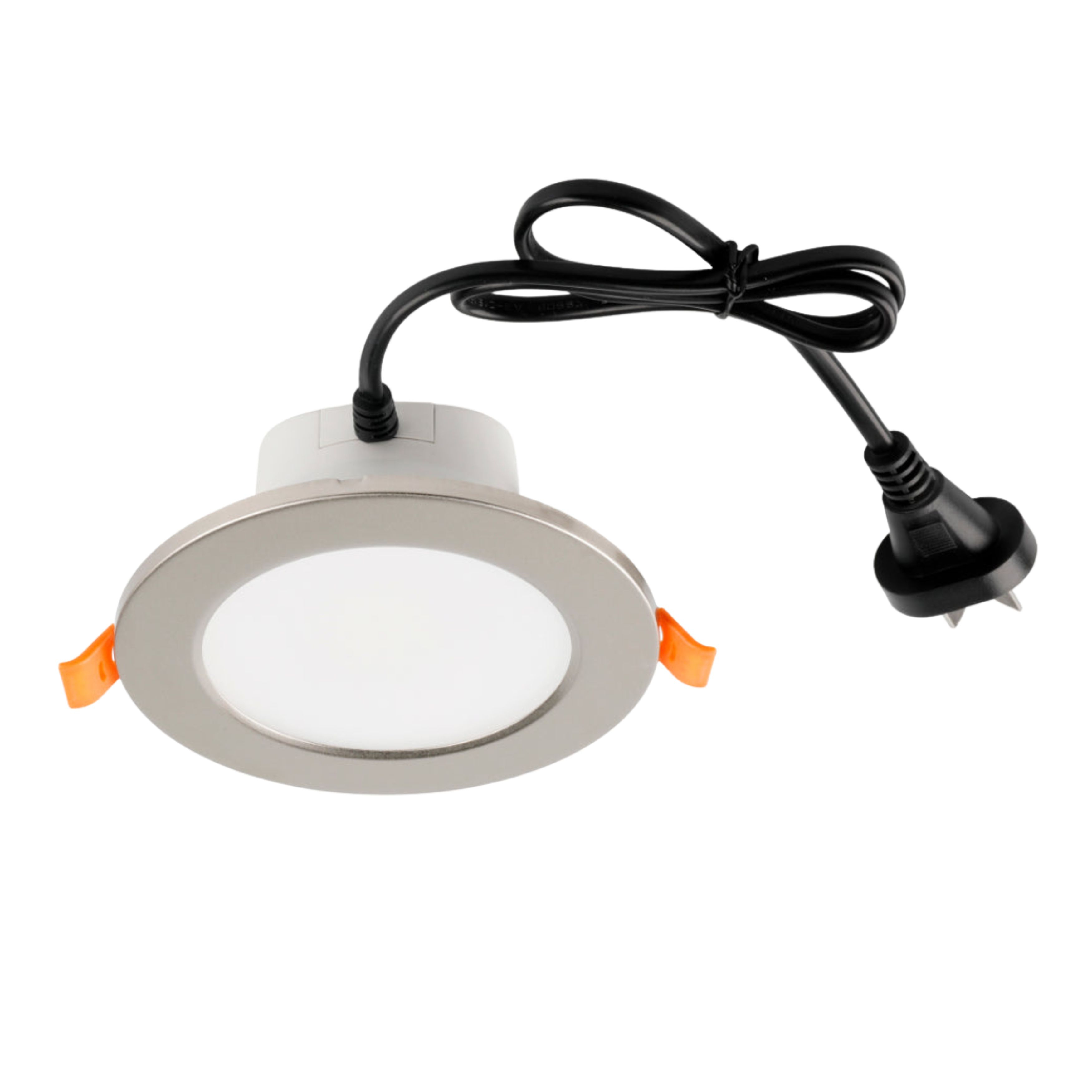 Breves Nickel Dimmable 3CCT LED Recessed Downlight