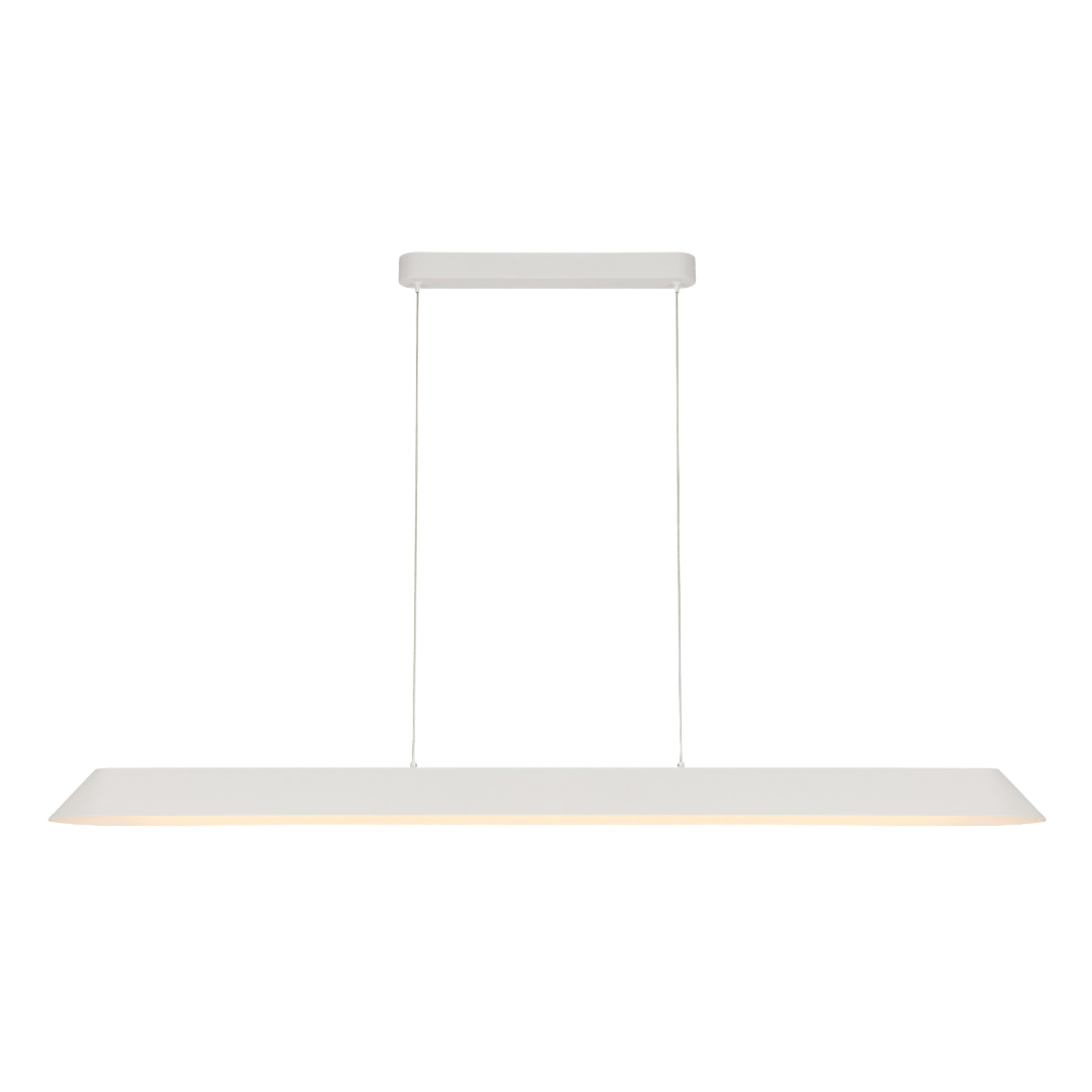 Comal Sand White 3CCT LED Minimalist Pendant Light