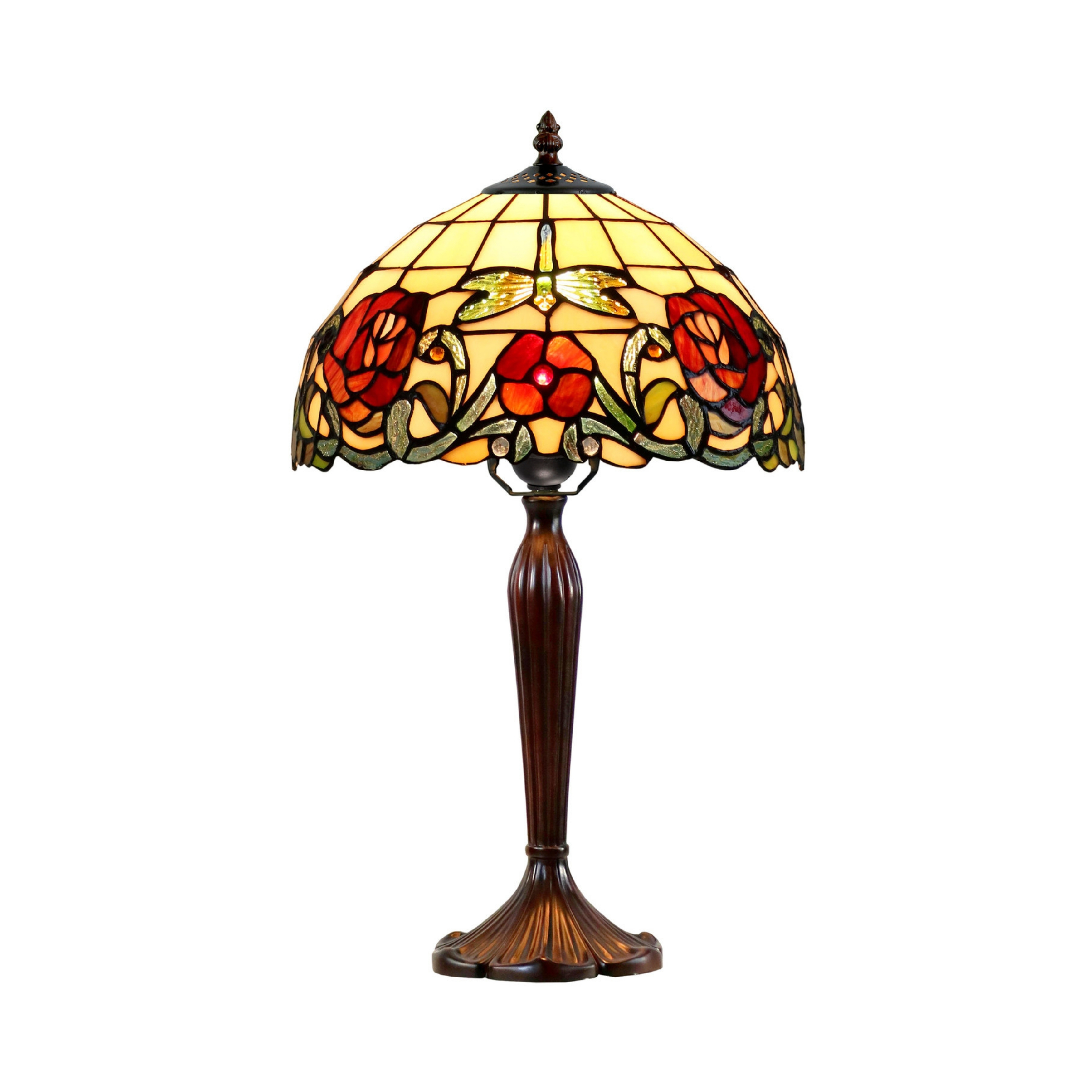 Armadeus Stained Glass Table Lamp