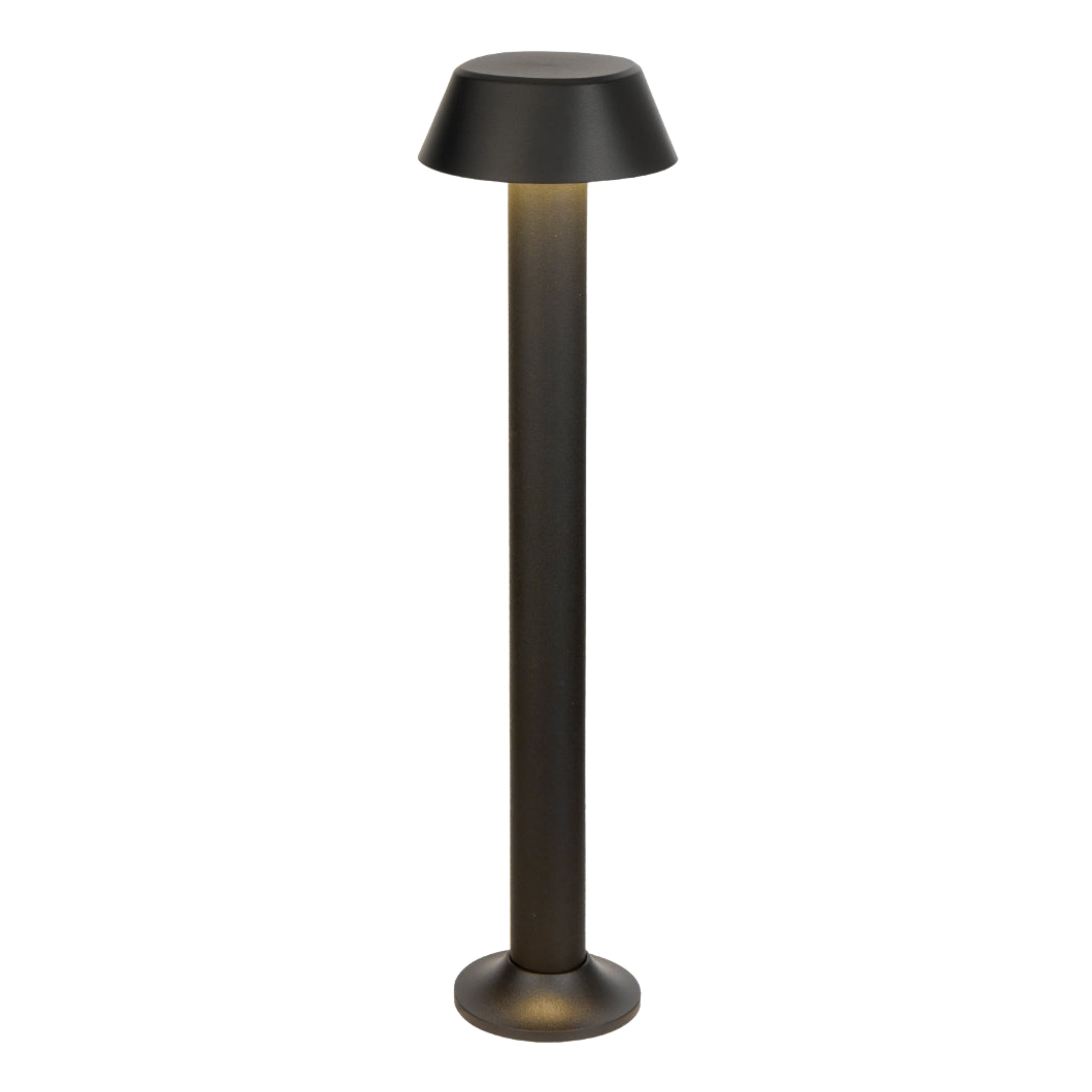 Piran Sand Black Modern LED Bollard Light