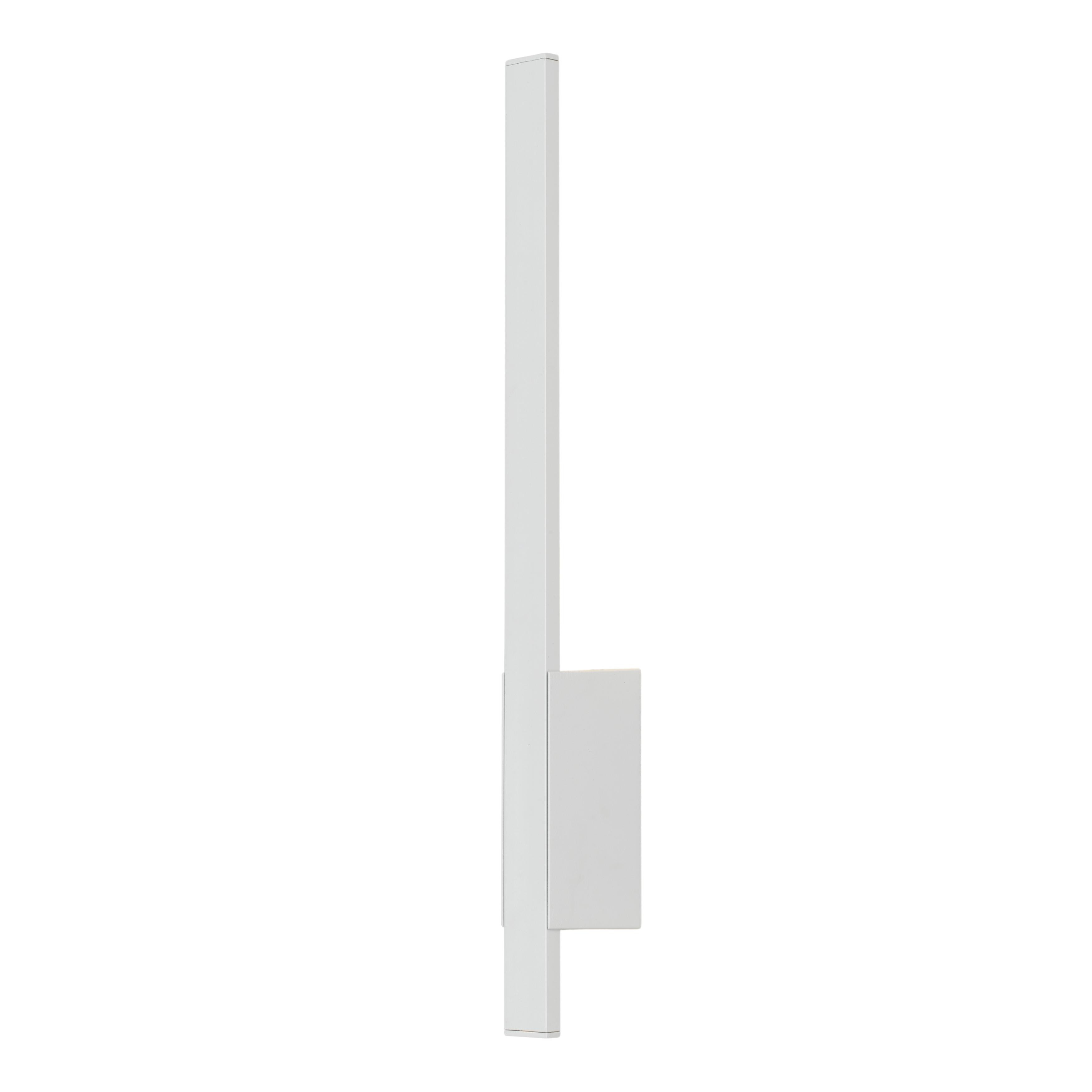 Whickam Sand White Contemporary Linear LED Wall Light