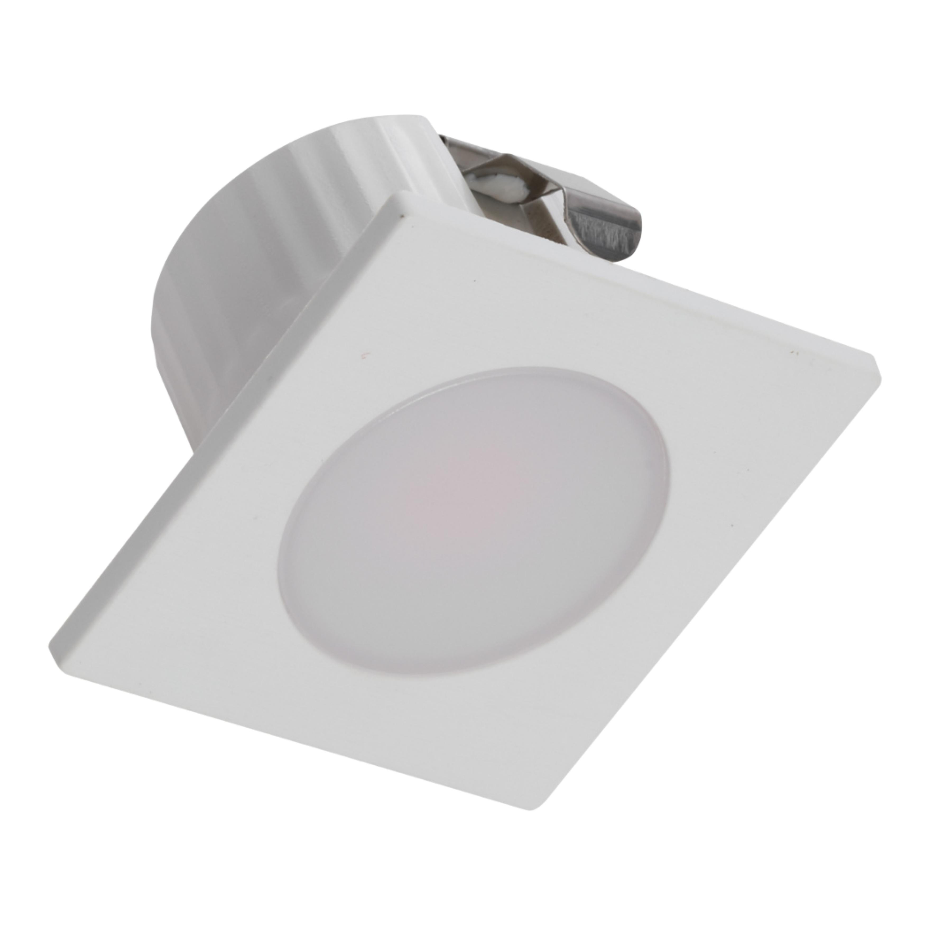 Zama Square Low-Profile 3CCT LED Step Light and Downlight