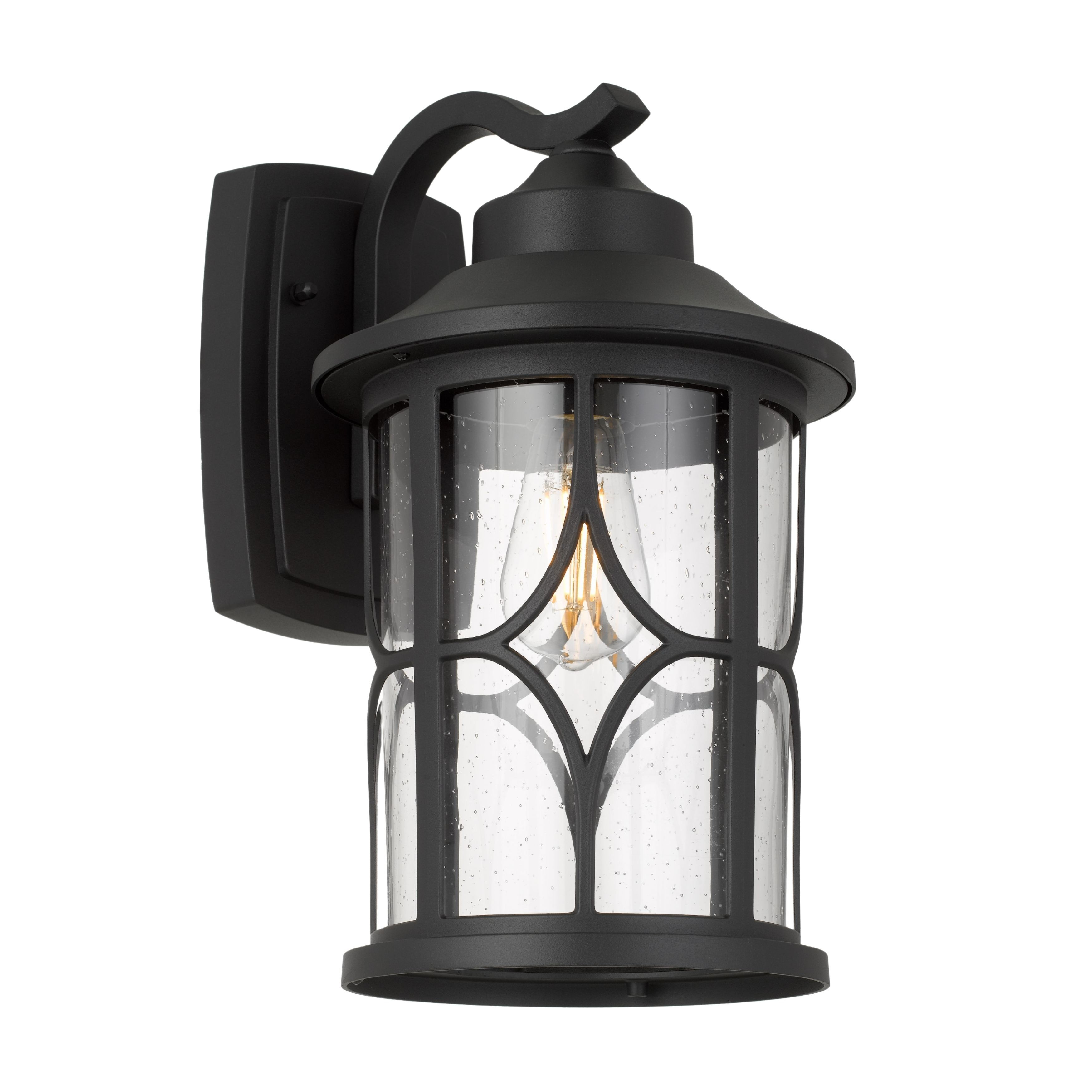 Nutley Black Classic Lantern Outdoor Wall Light