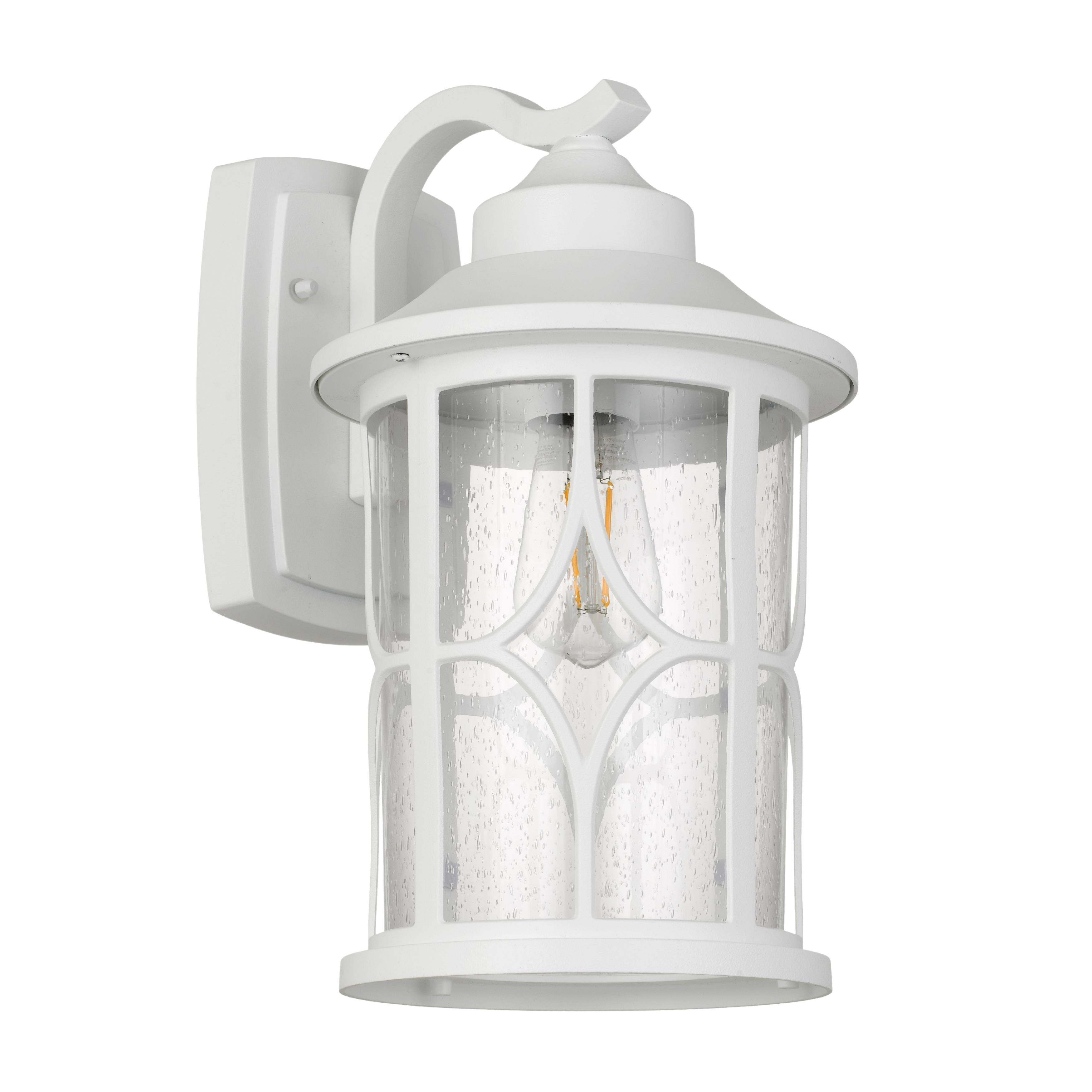 Nutley White Classic Lantern Outdoor Wall Light