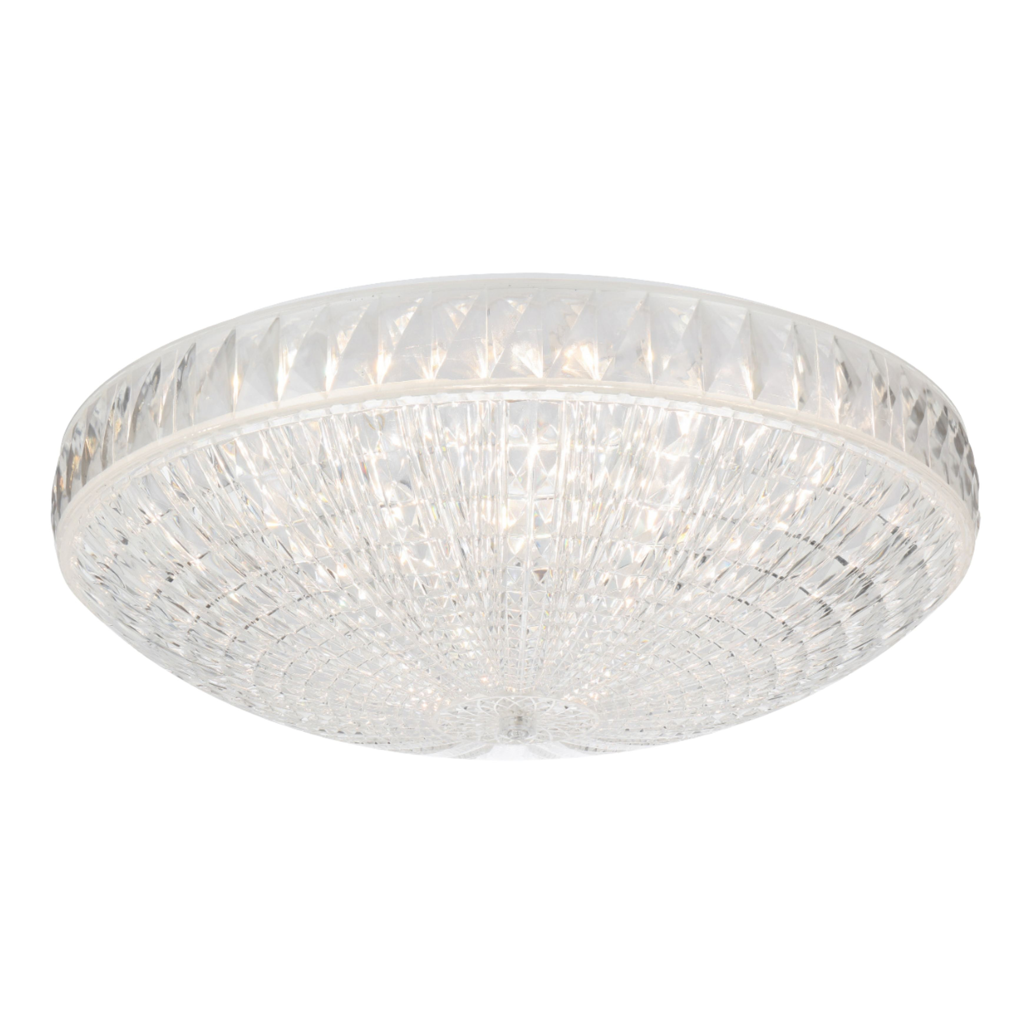 Roselle Dimmable 3CCT LED Clear Circular Ceiling Light