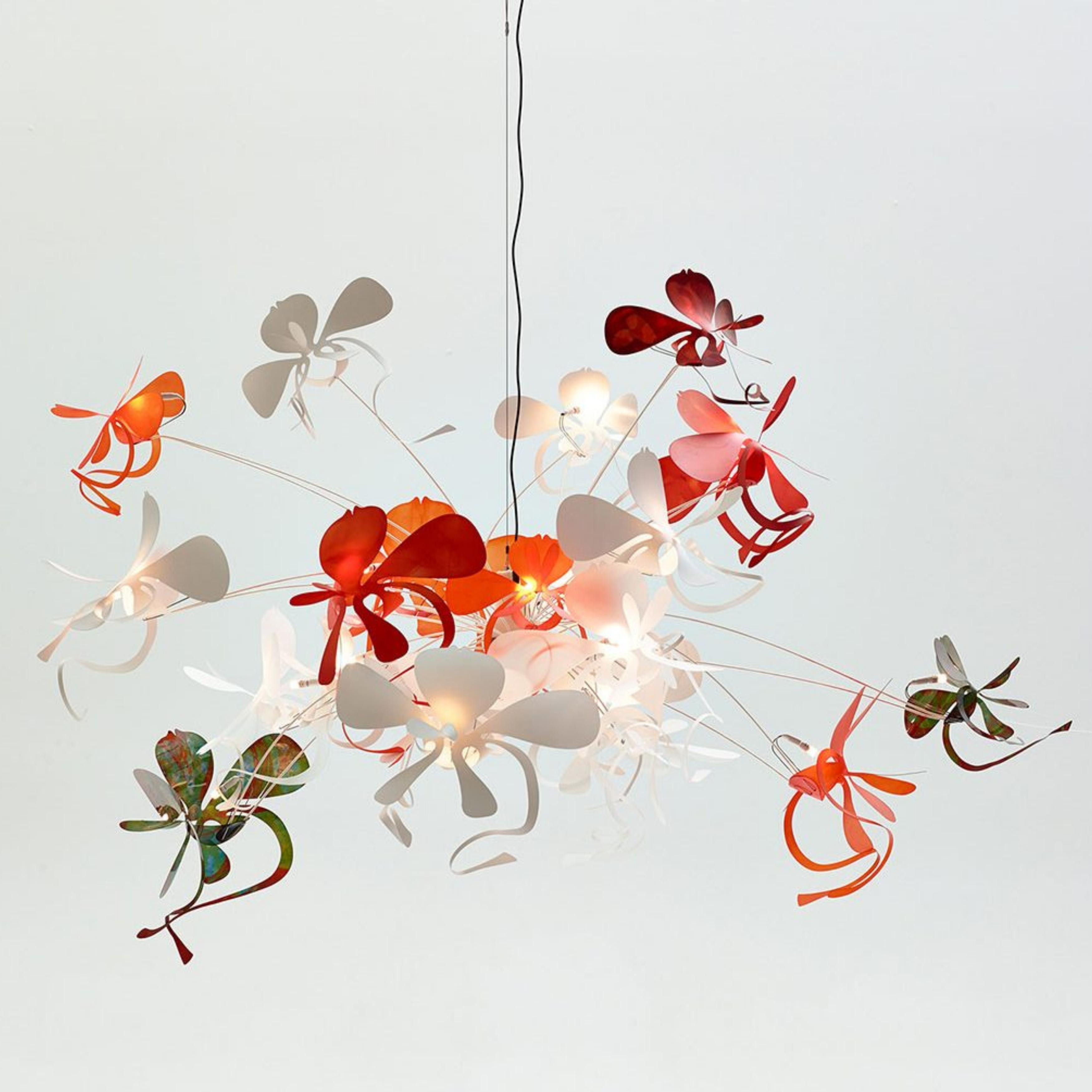 Orchid Hand-Dyed Designer Pendant Light