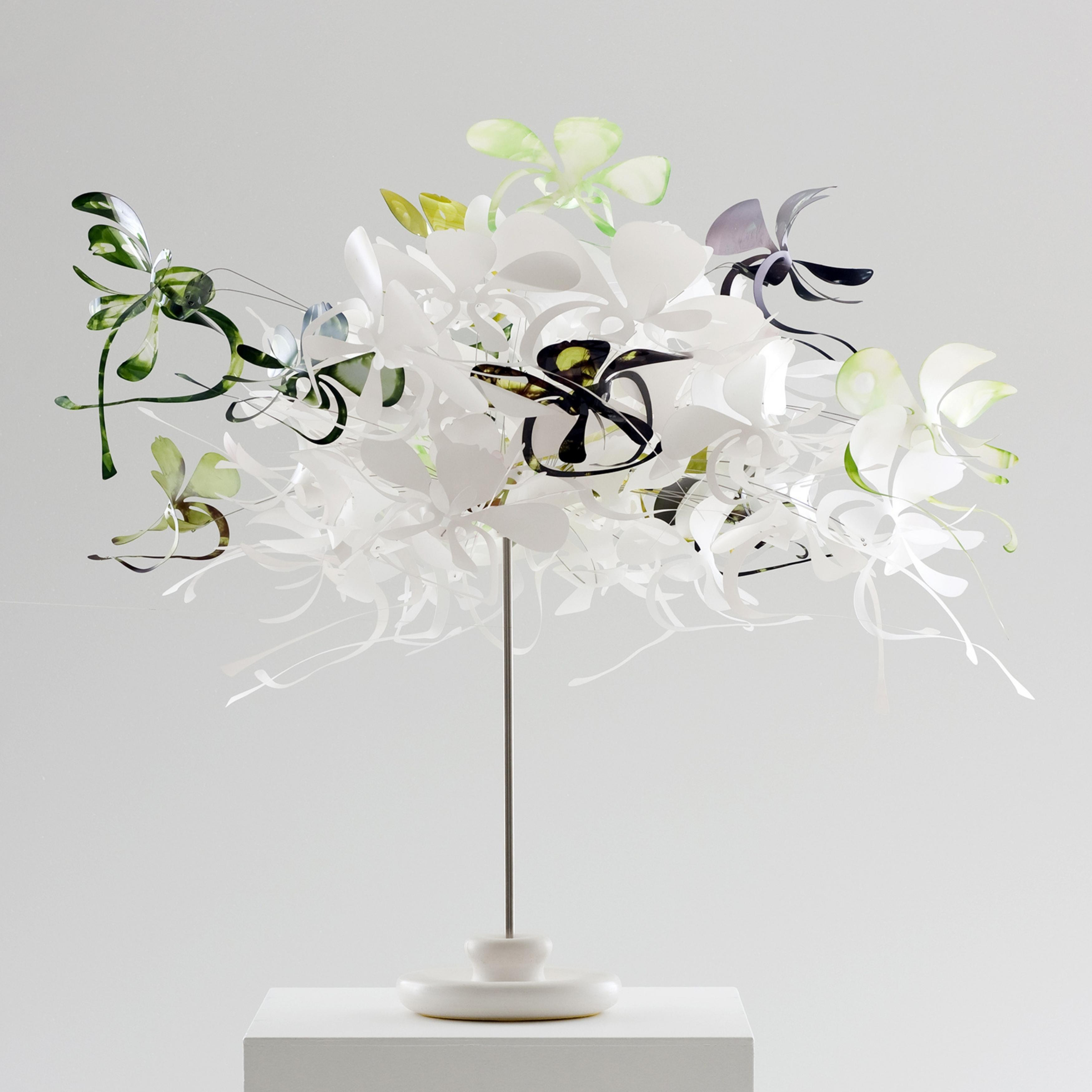 Orchid Hand-Dyed Designer Table Lamp
