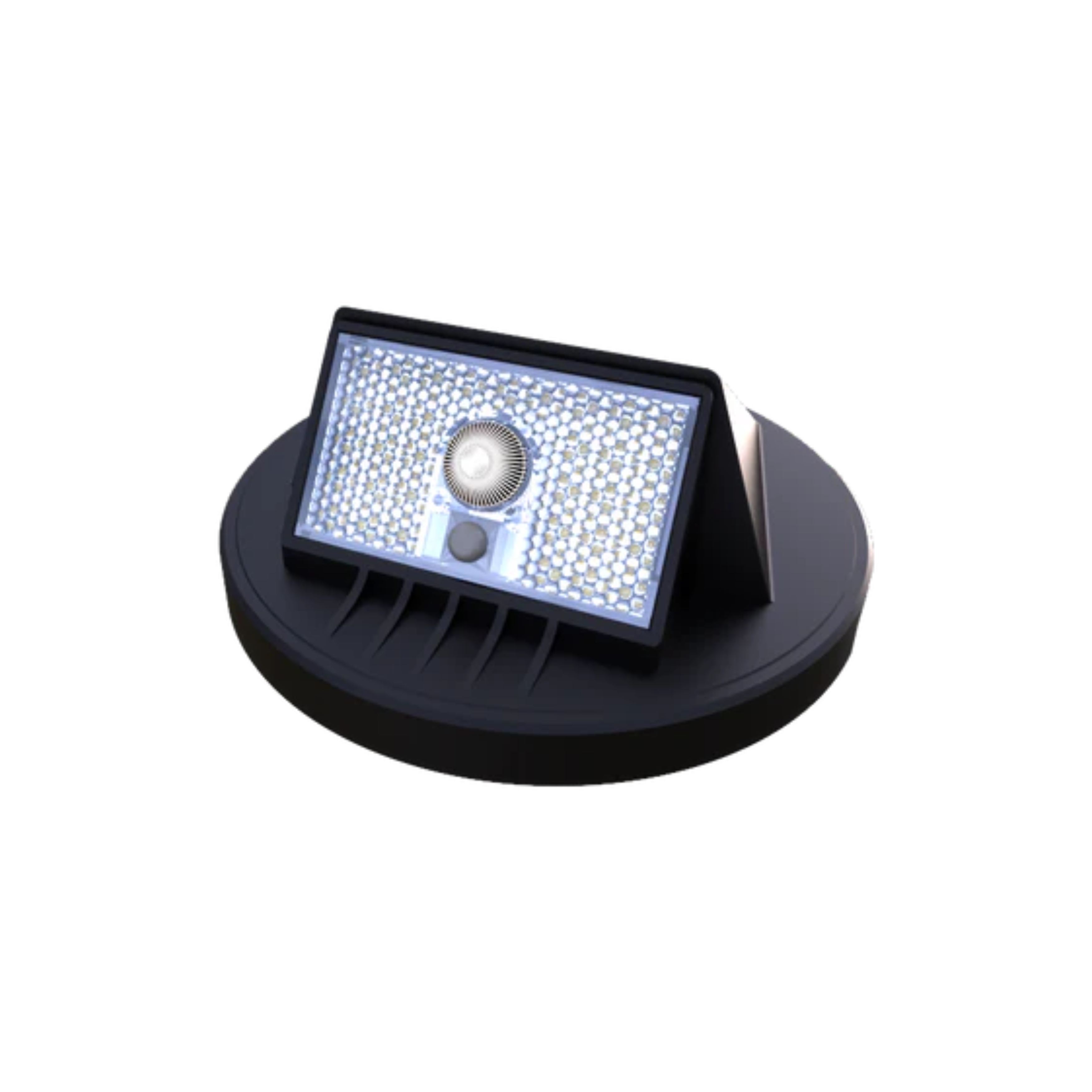 Lior Black Outdoor Step Light with Motion Sensor