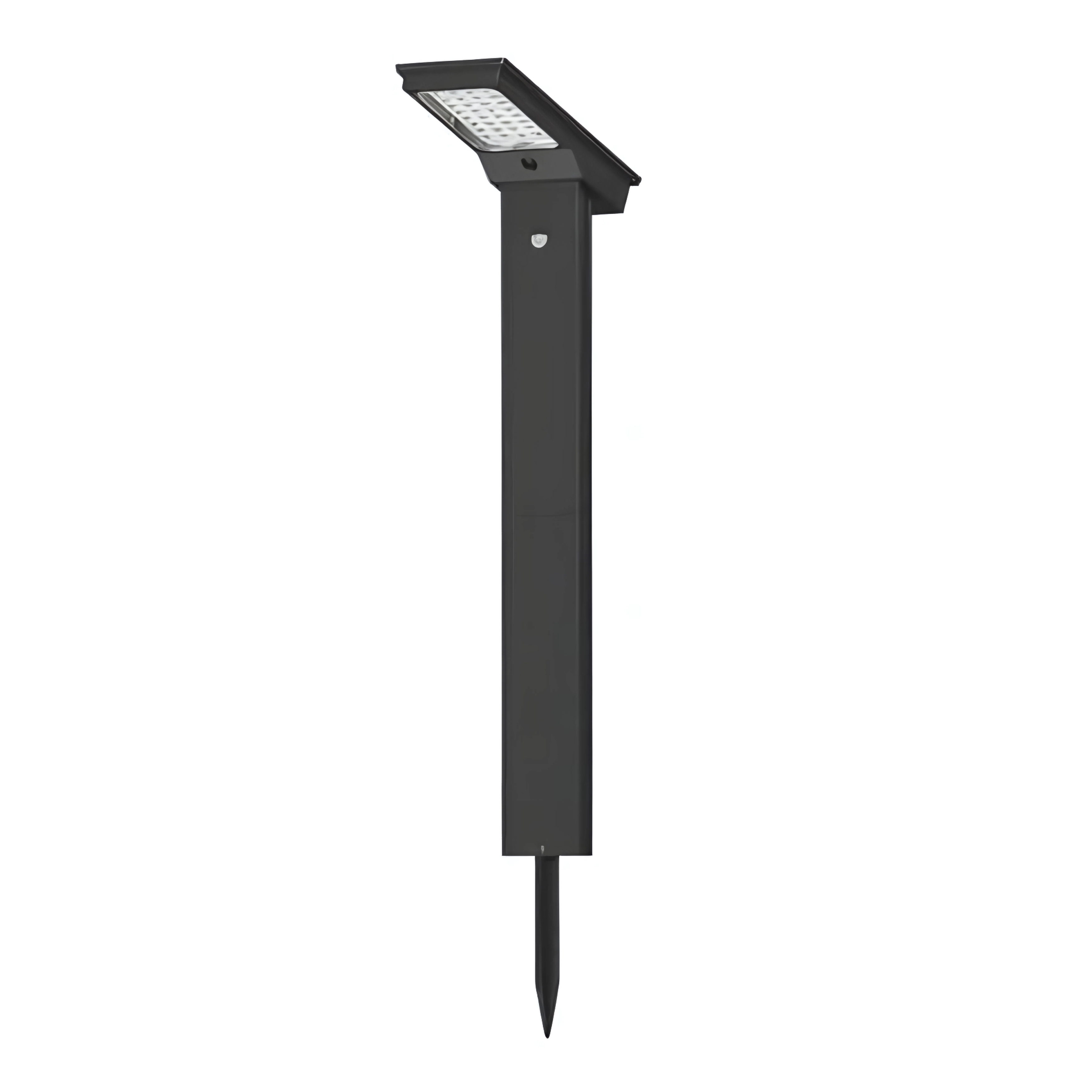 Nera Black Bollard Light with Motion Sensor