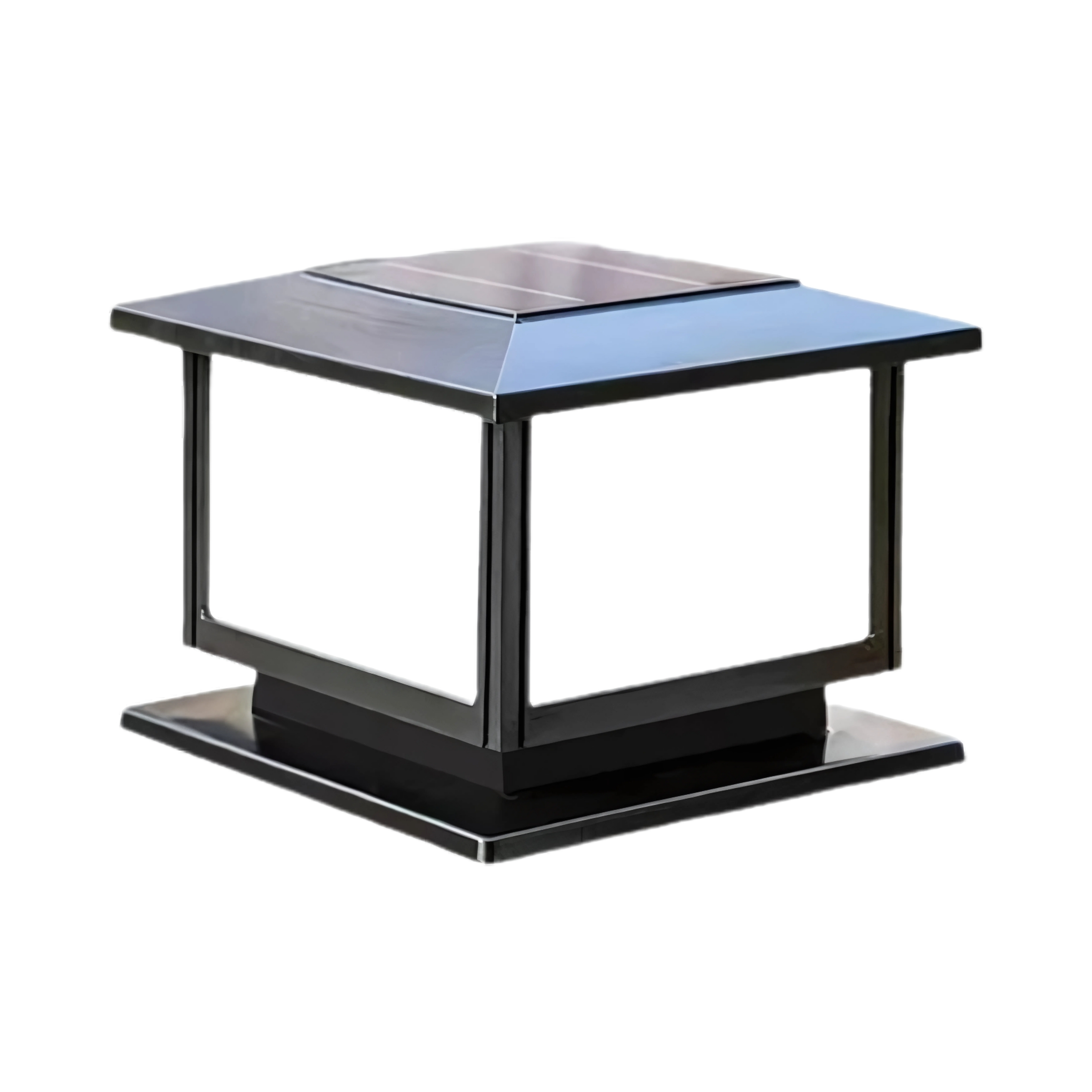 Leora Square Tri Colour Pillar Light