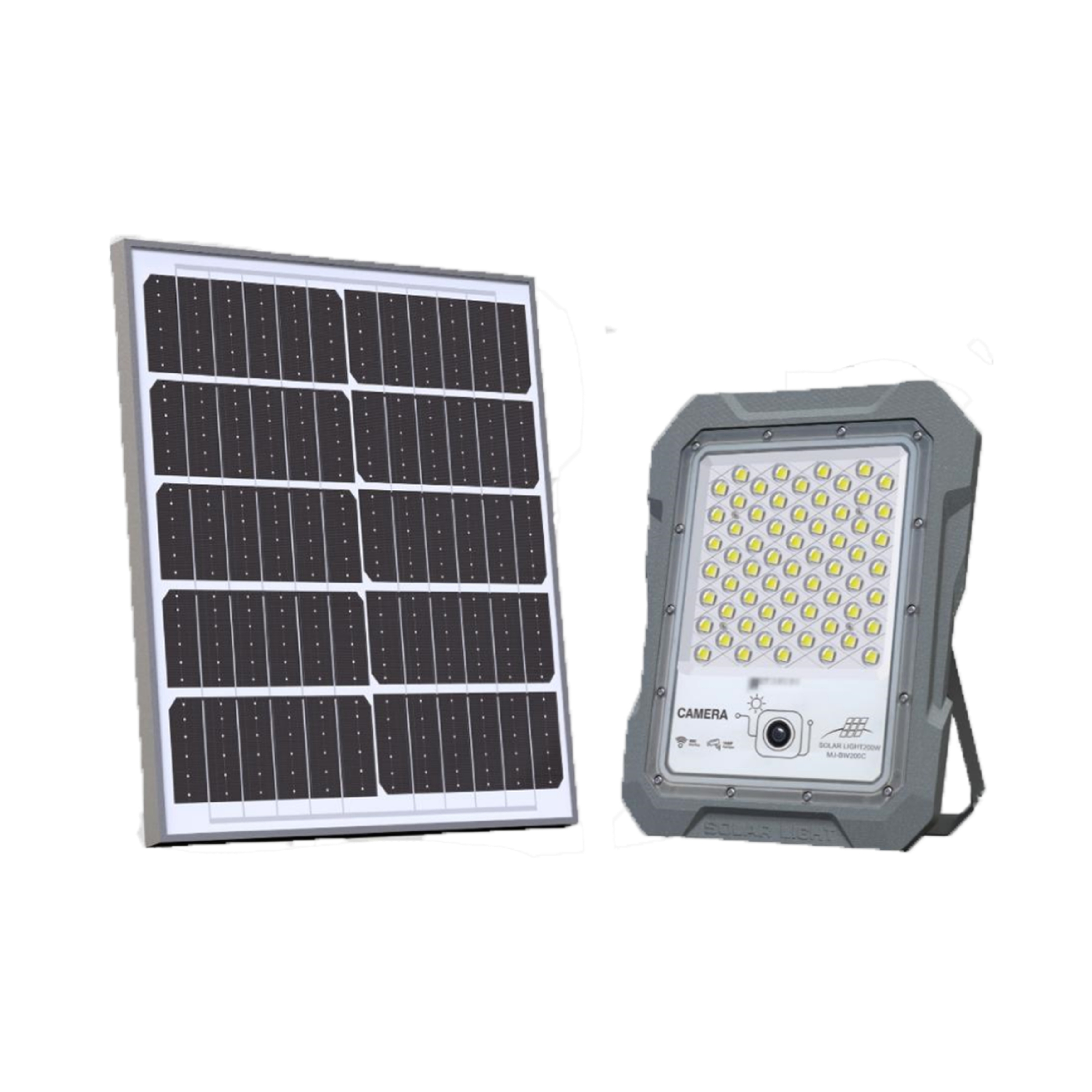 Vibe 30W Weatherproof LED Solar Floodlight with Camera