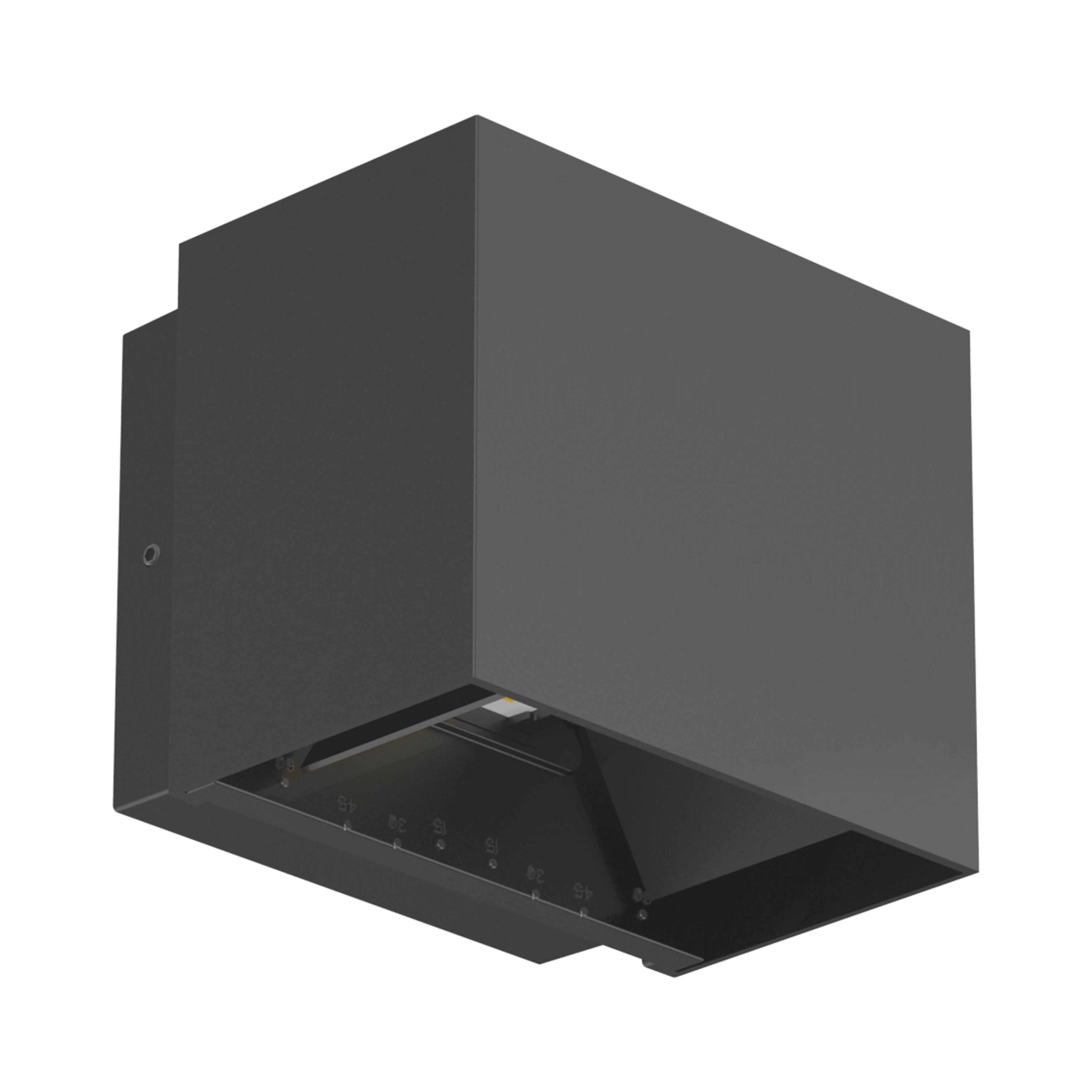 Sutton Black Outdoor Up Down Wall Light