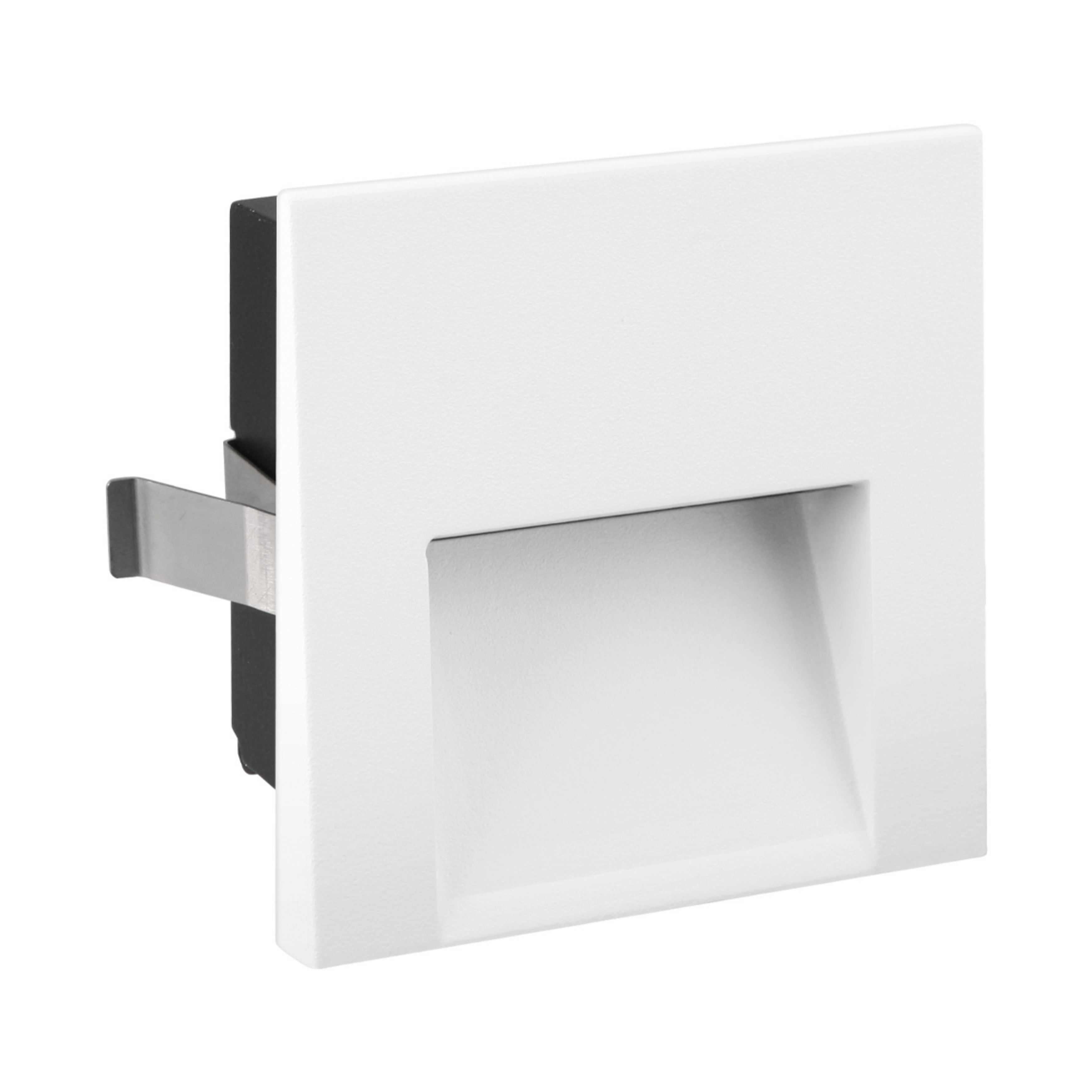 Myra White 2CCT Recessed Wall and Step Light