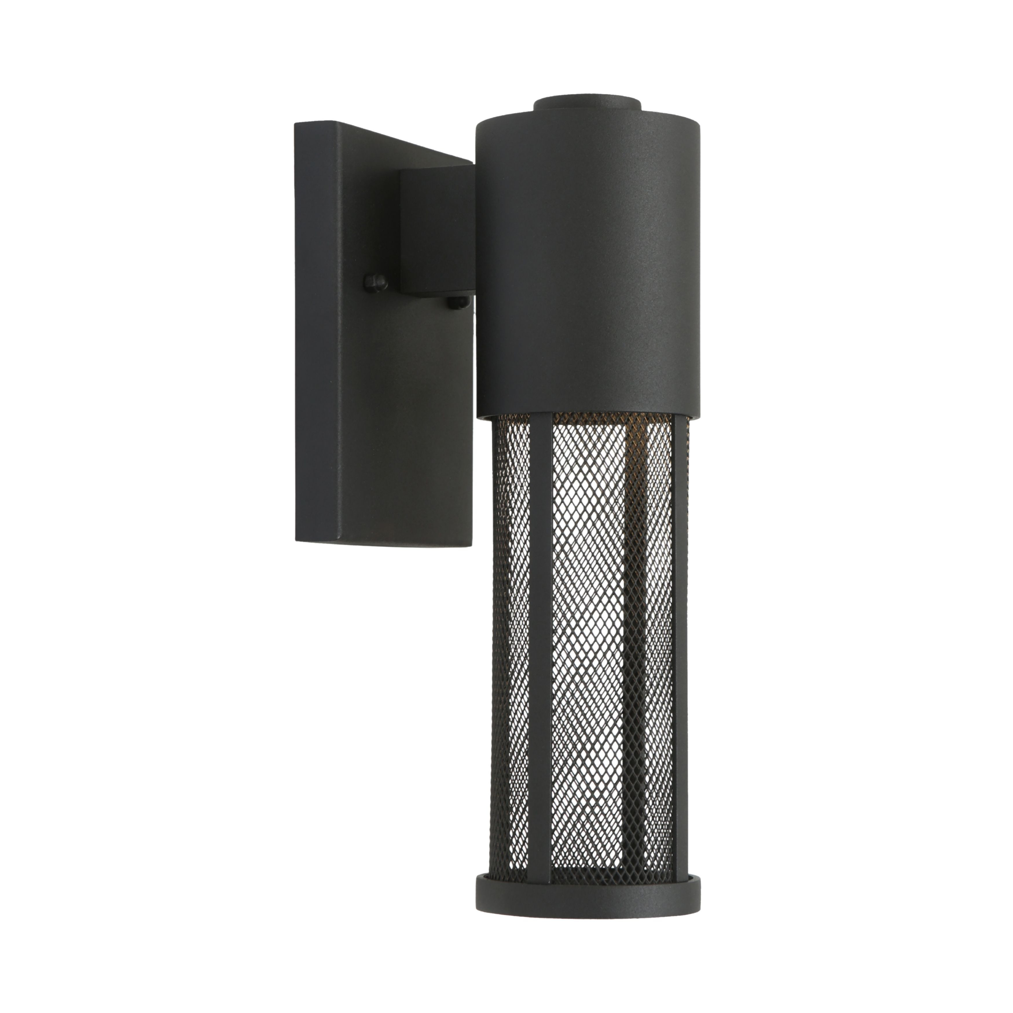 Kassel IP44 Matt Black Bathroom Wall Light