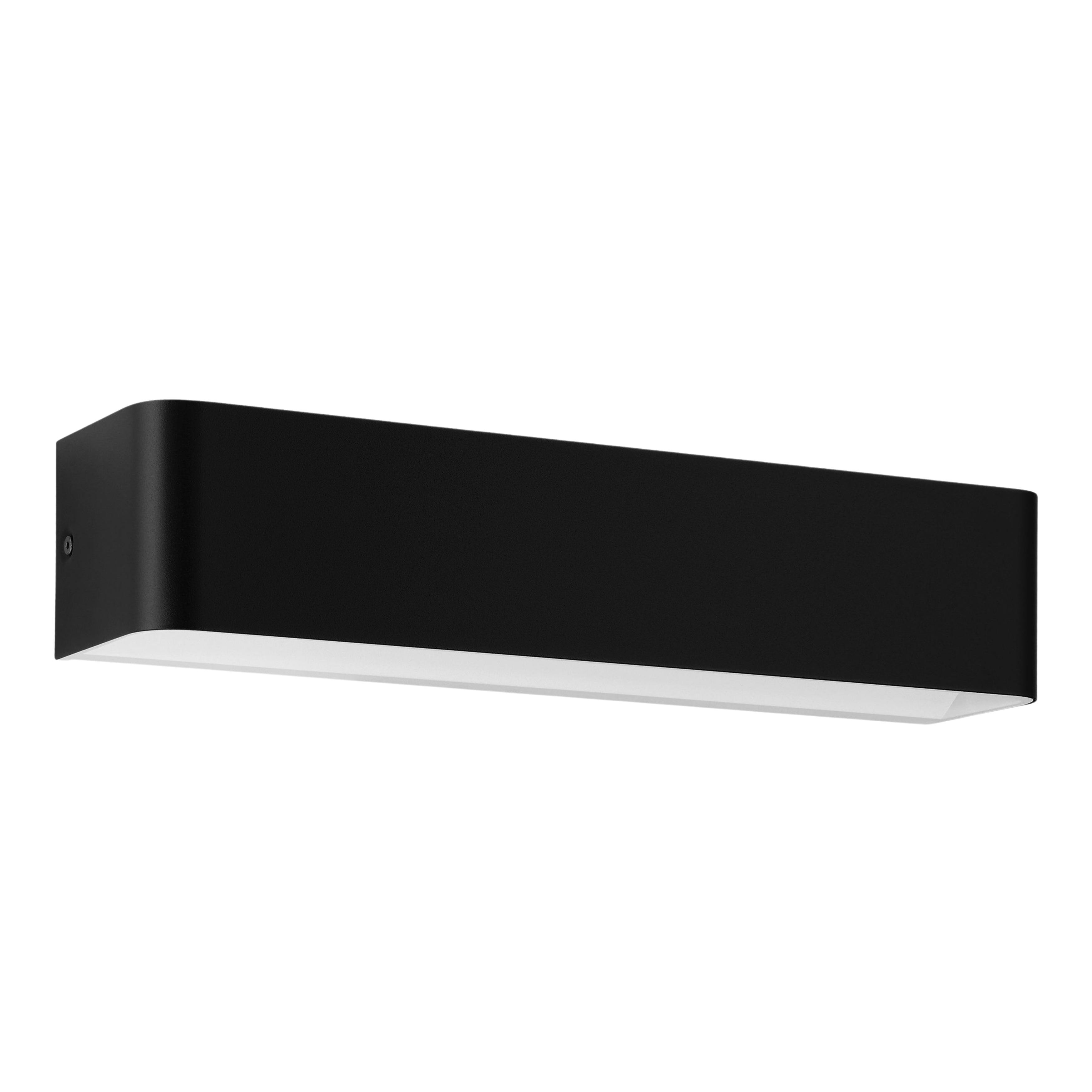 Sania 4 Long Rectangle Black Dimmable 3CCT LED Wall Light