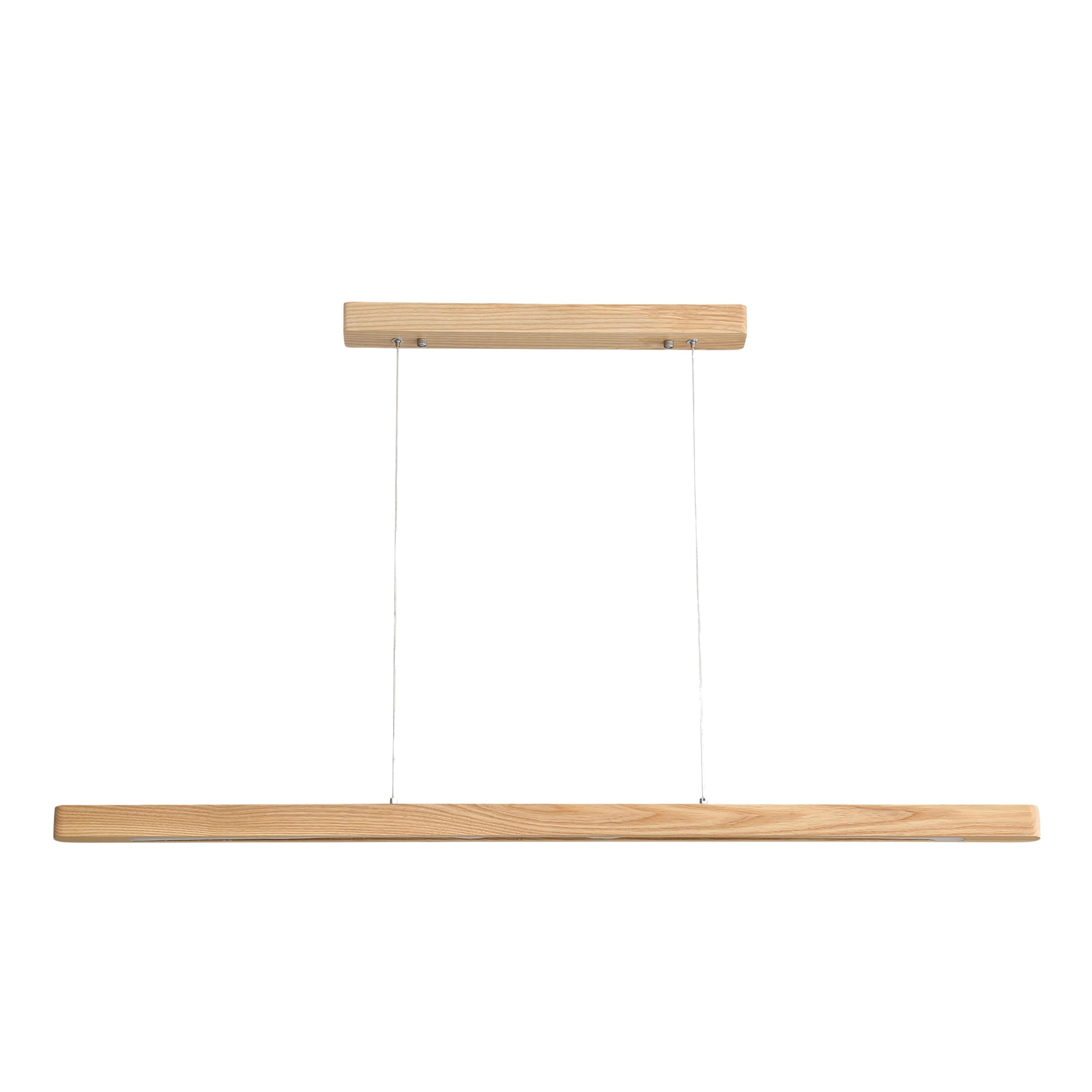 Almont Ash Wood CTS LED Linear Pendant Light