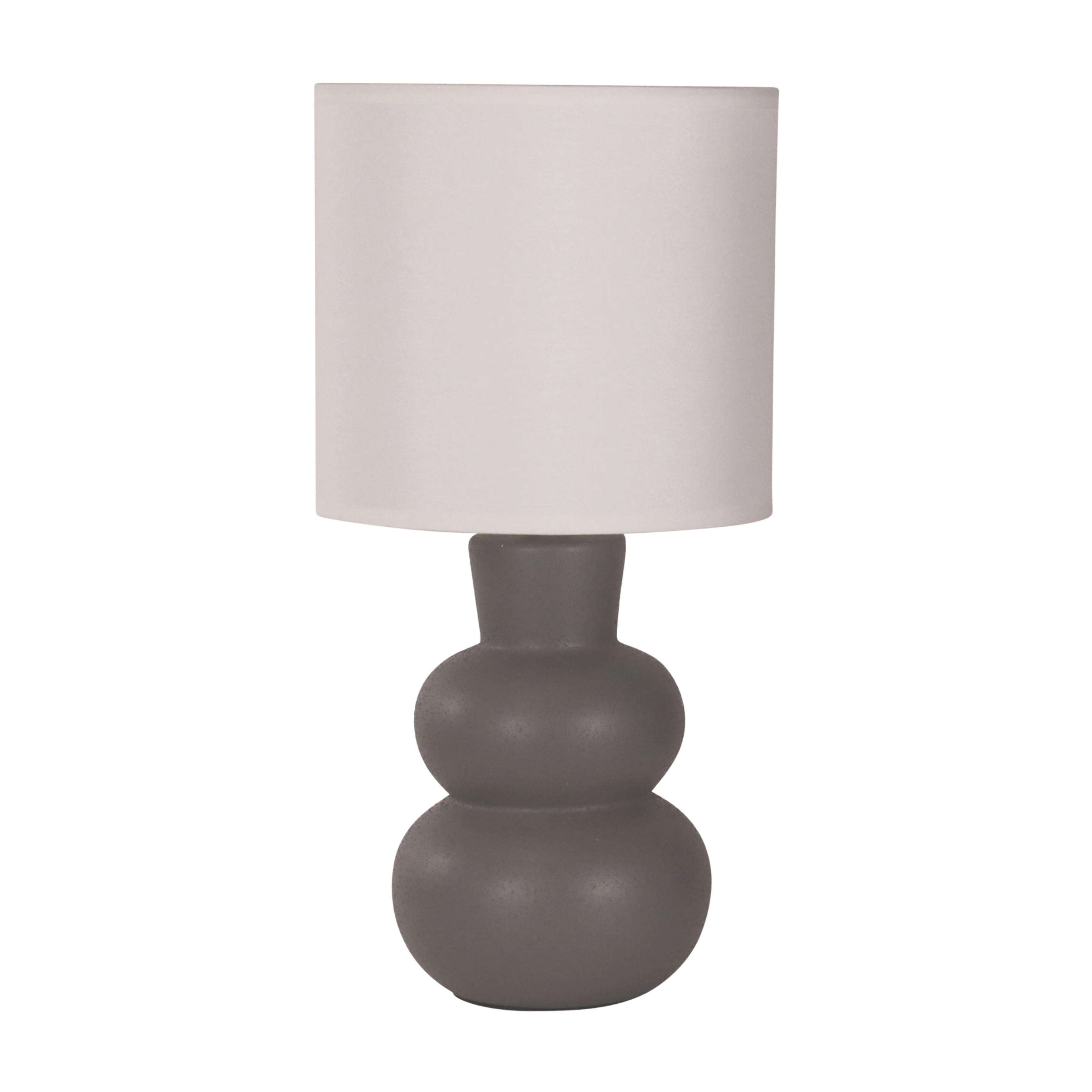 Henderson Grey Ceramic Bedside Table Lamp