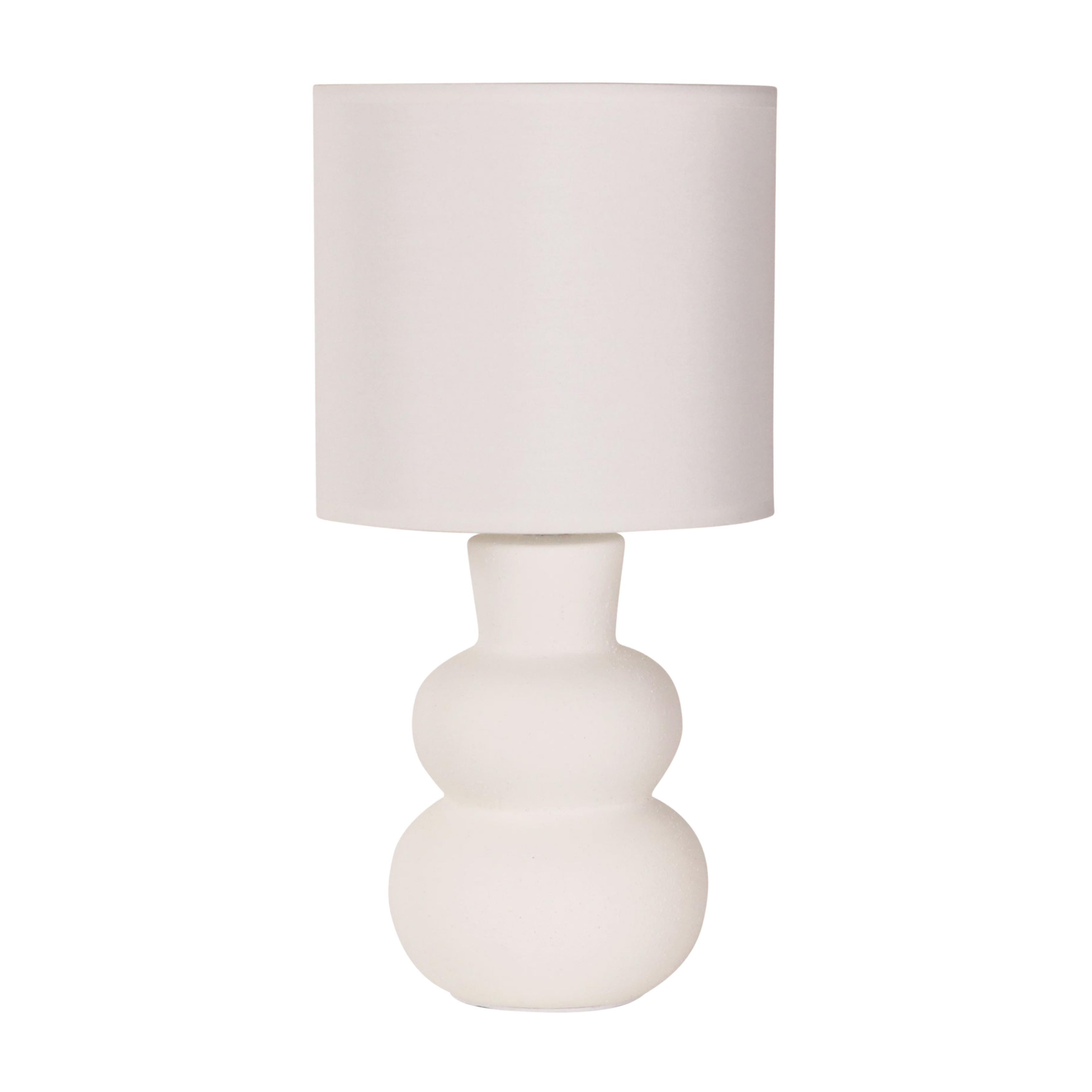 Henderson White Ceramic Bedside Table Lamp