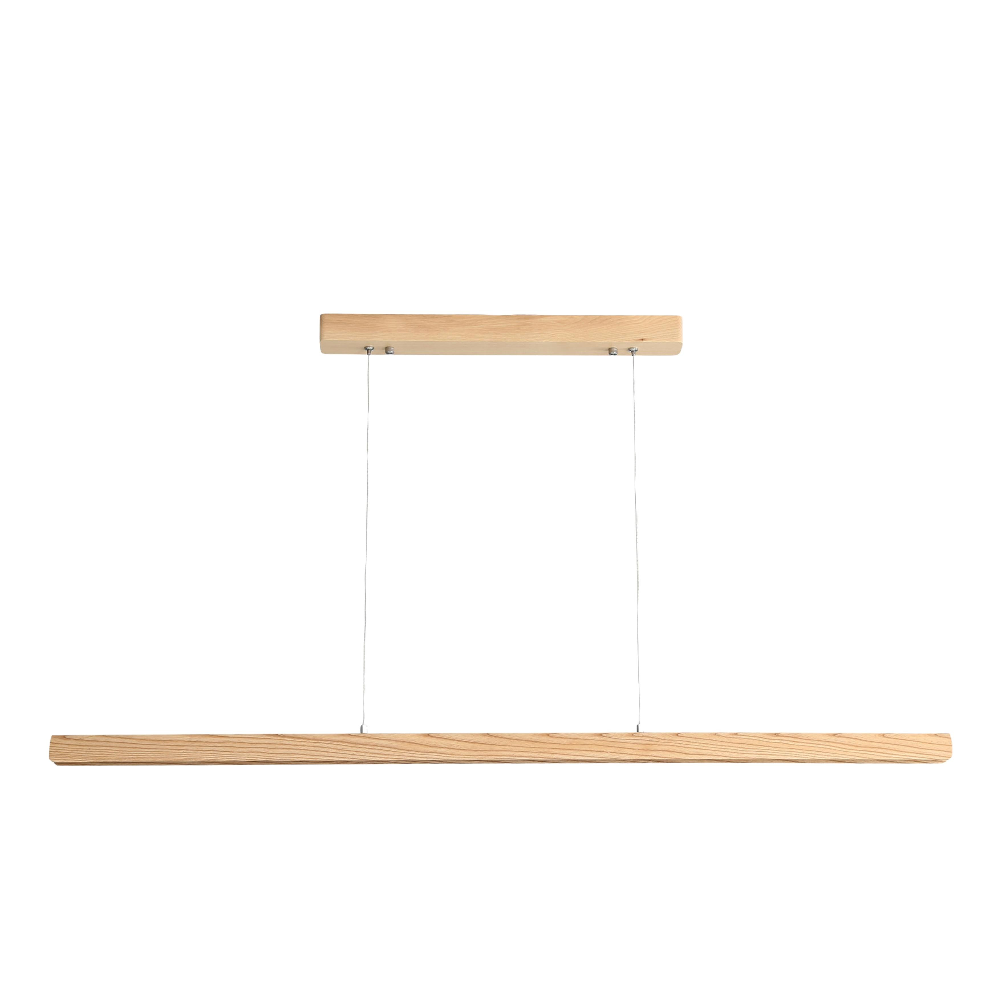 Kuna Linear Ash Wood 3CCT LED Pendant Light