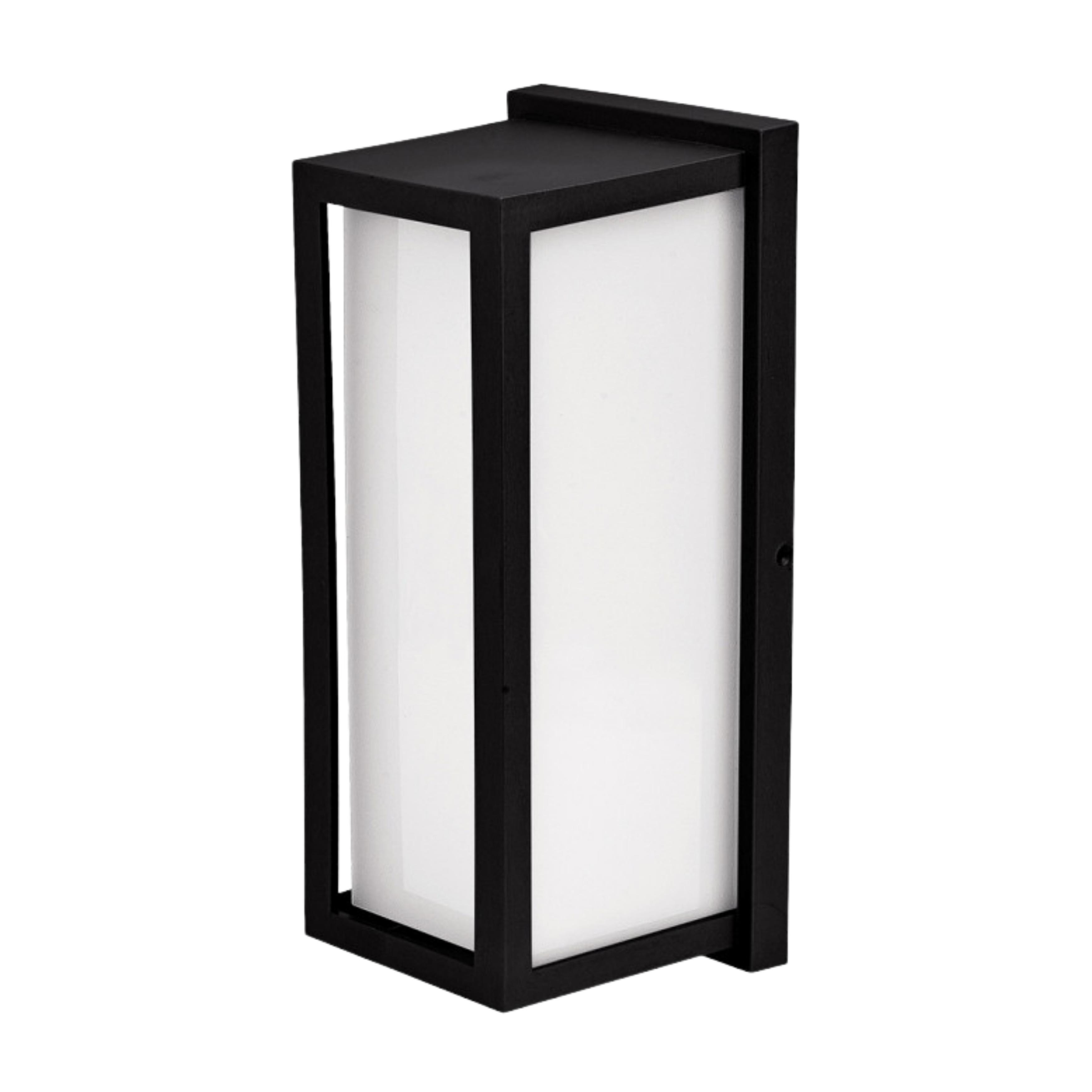 Duralite Black IP65 Vertical Eyelid Bulkhead Wall Light