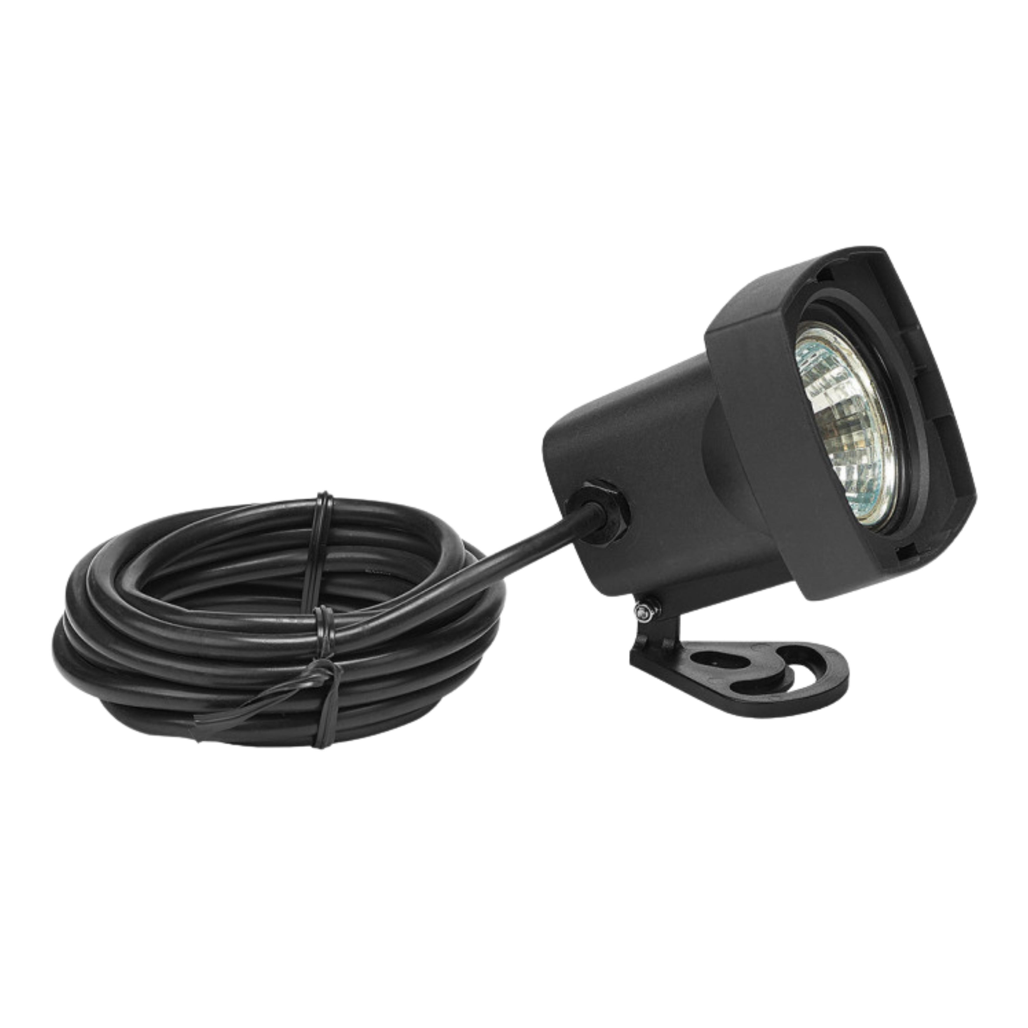 Merlin Adjustable Black 12V IP67 Pool Pond Side Spotlight