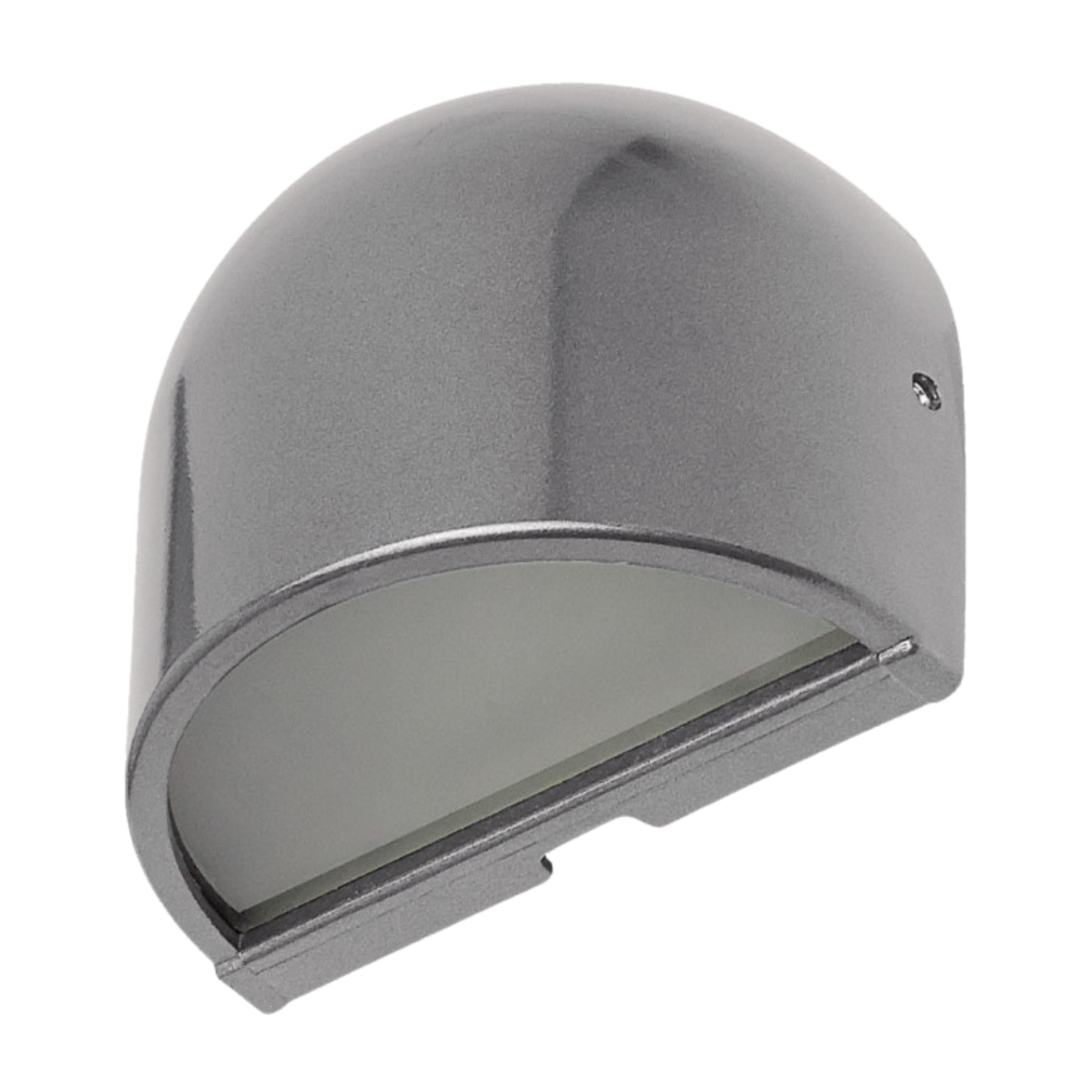Merone IP54 Silver Bell Wall Light