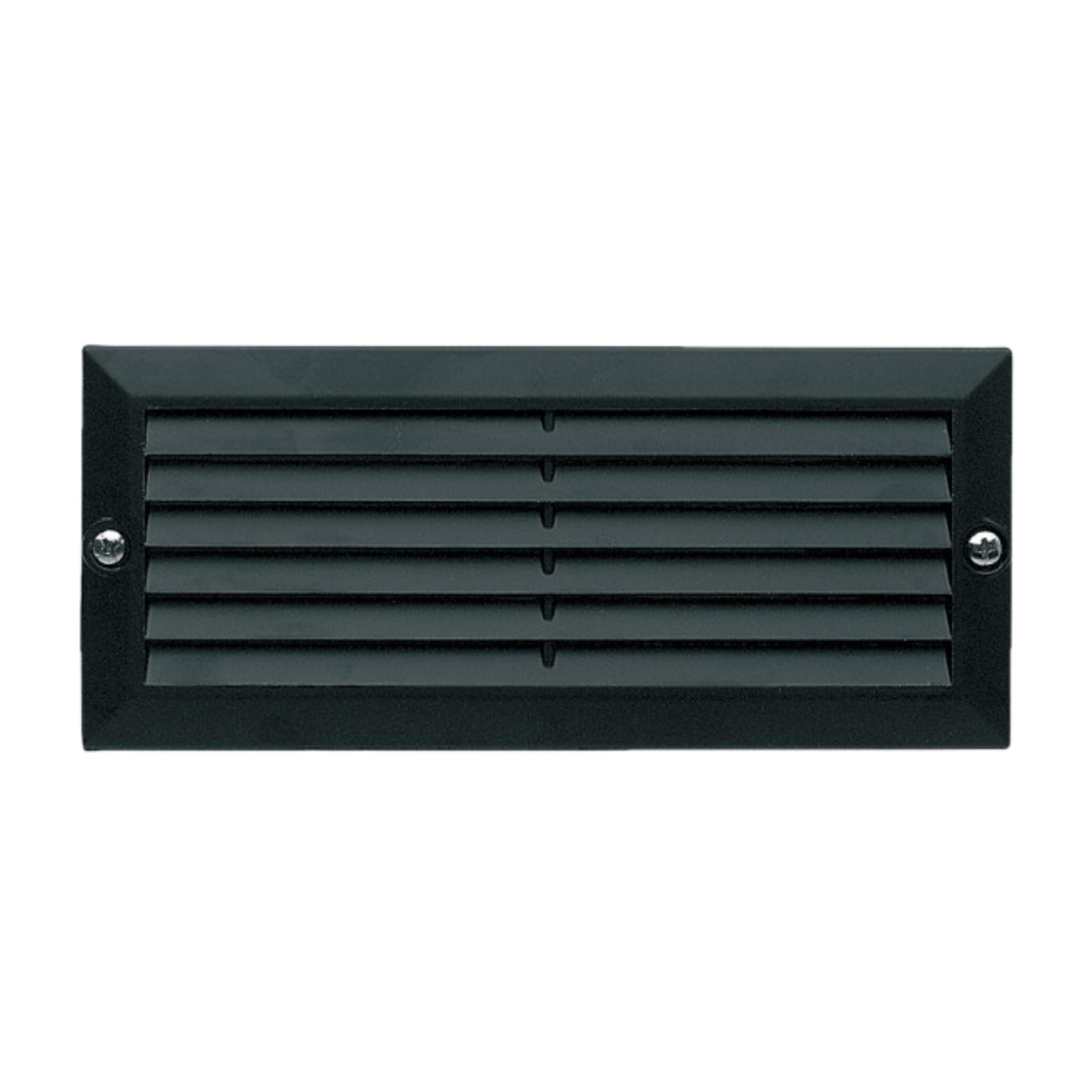 Reese Black Louvre Brick Wall Light