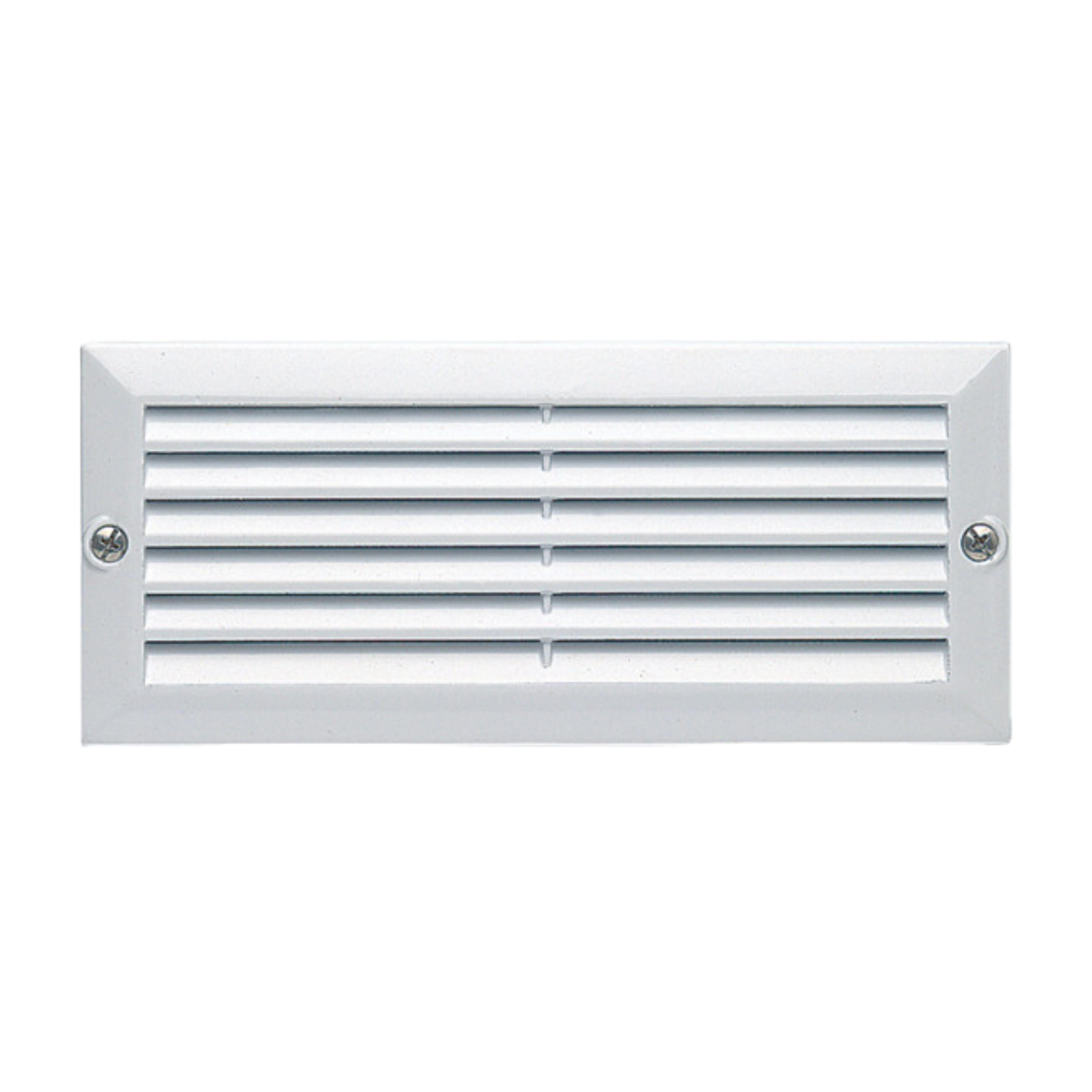 Reese White Louvre Brick Wall Light