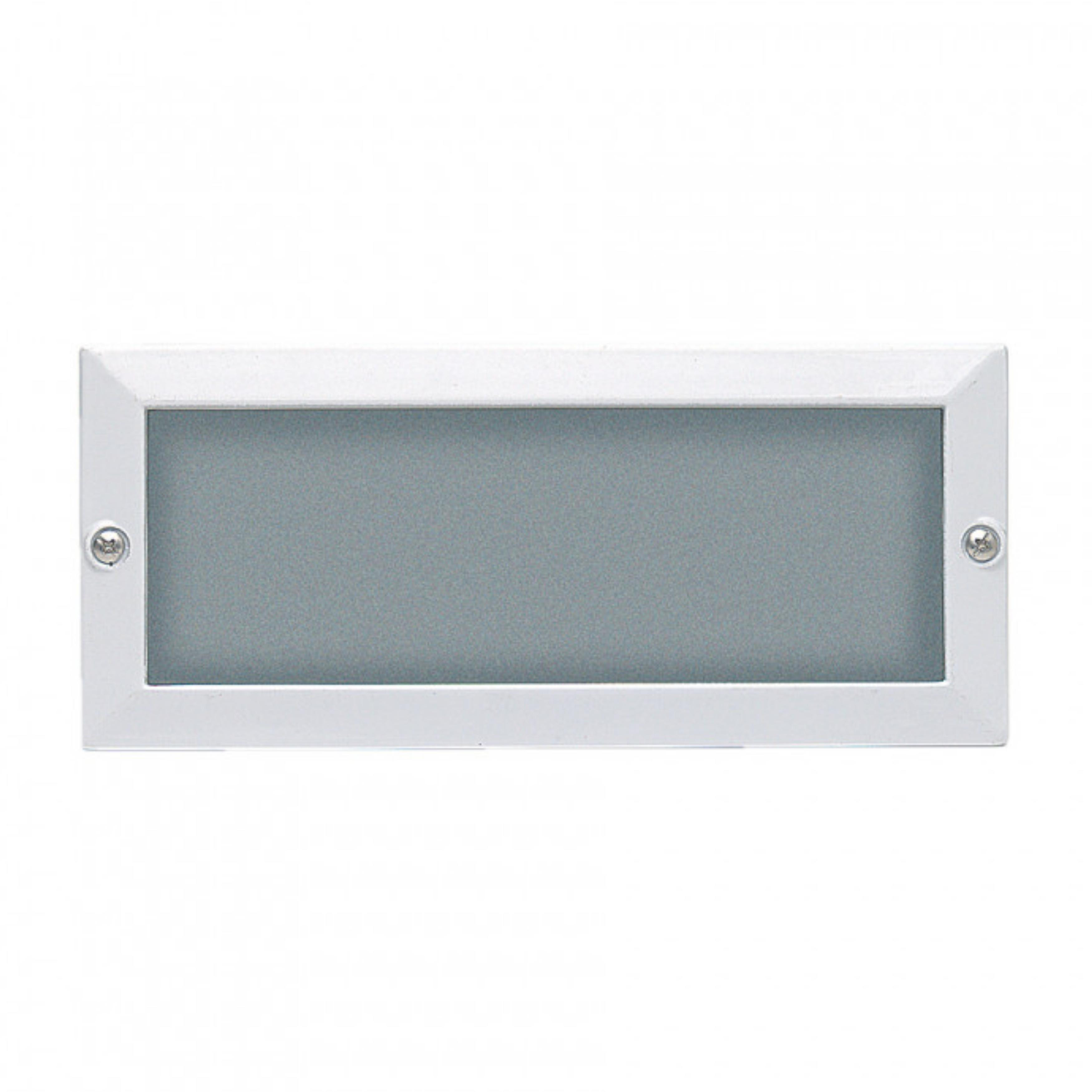 Reese White Plain Brick Wall Light