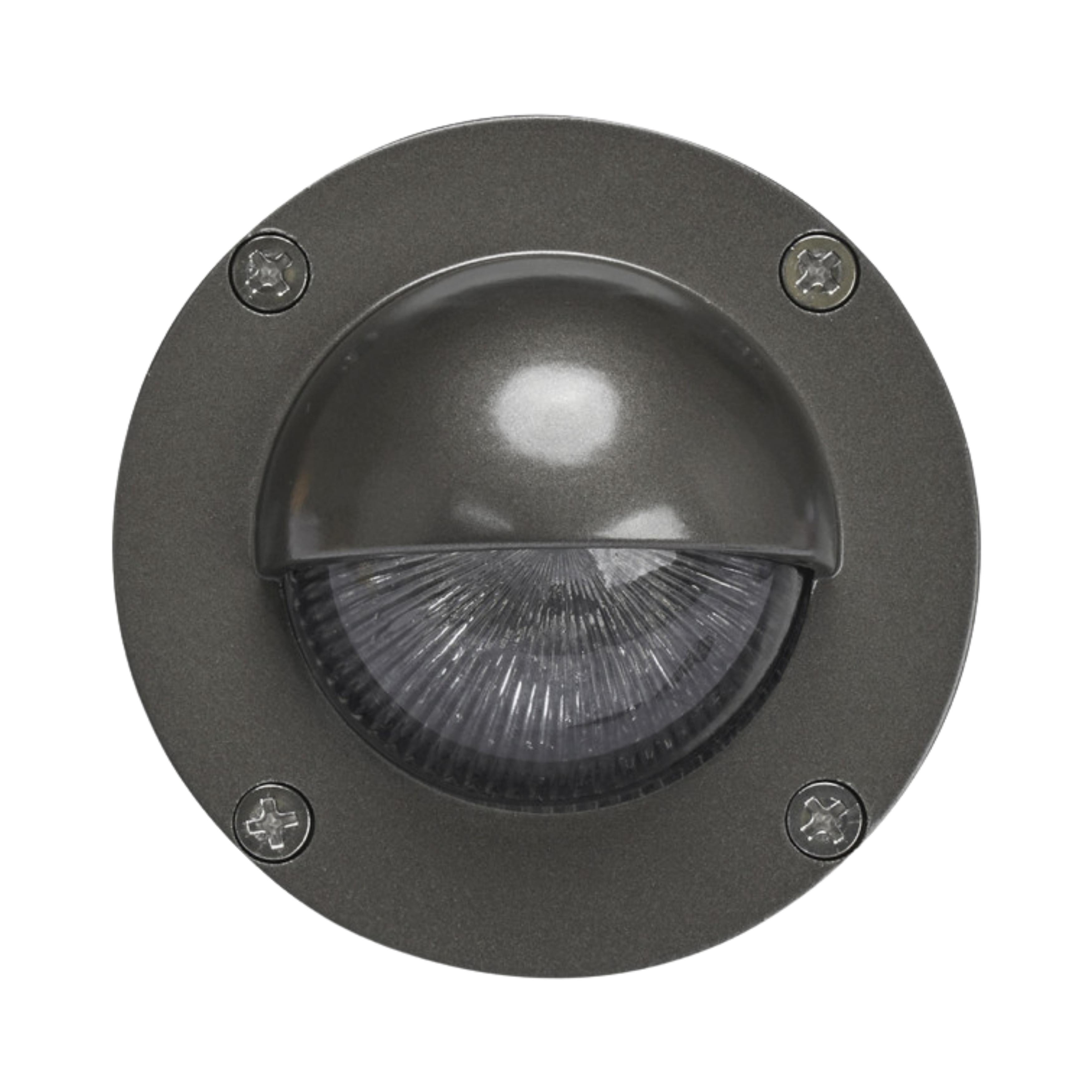 Ronnel Charcoal LED IP54 Eyelid Wall Light