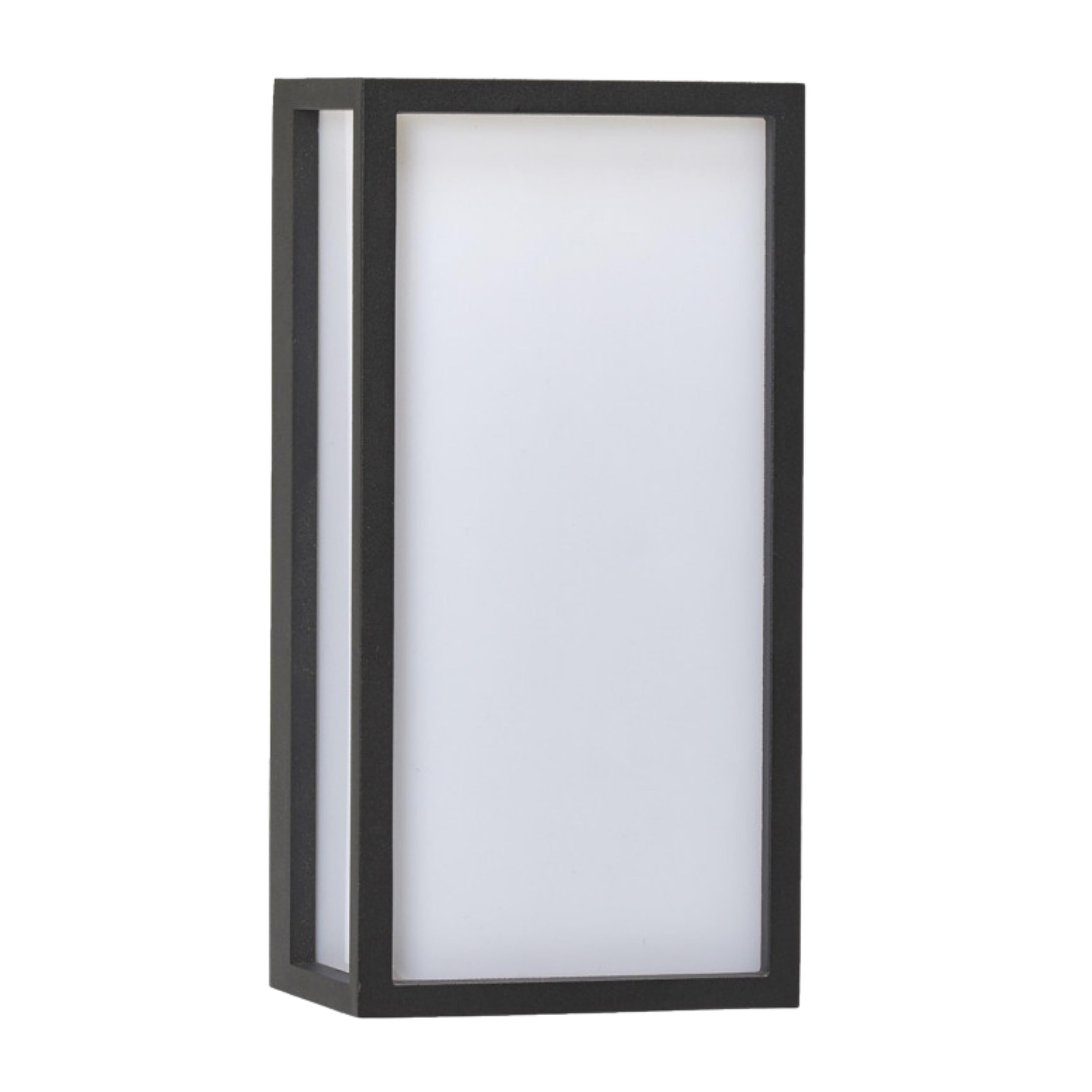 Shoji IP65 Anthracite Charcoal Rectangle Wall Light