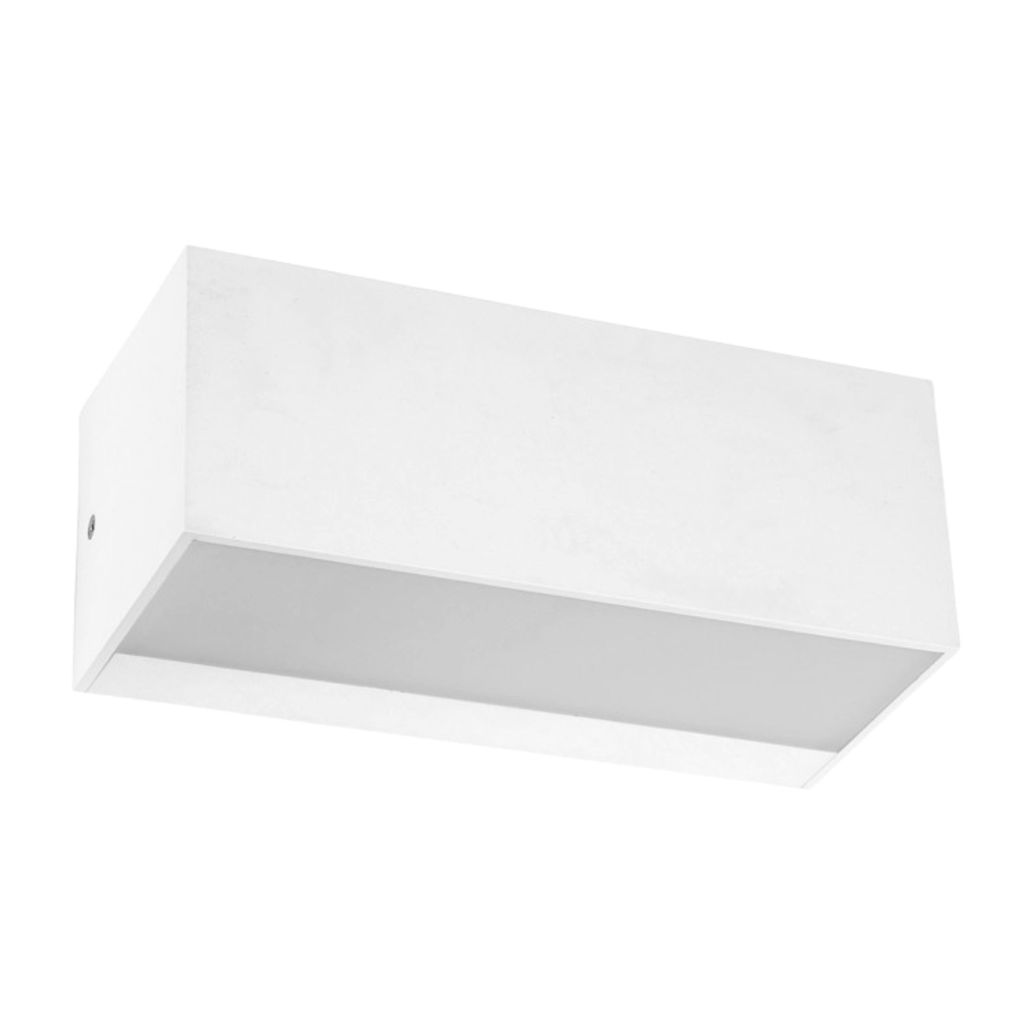 Frankie White IP65 Rectangle LED Wall Light
