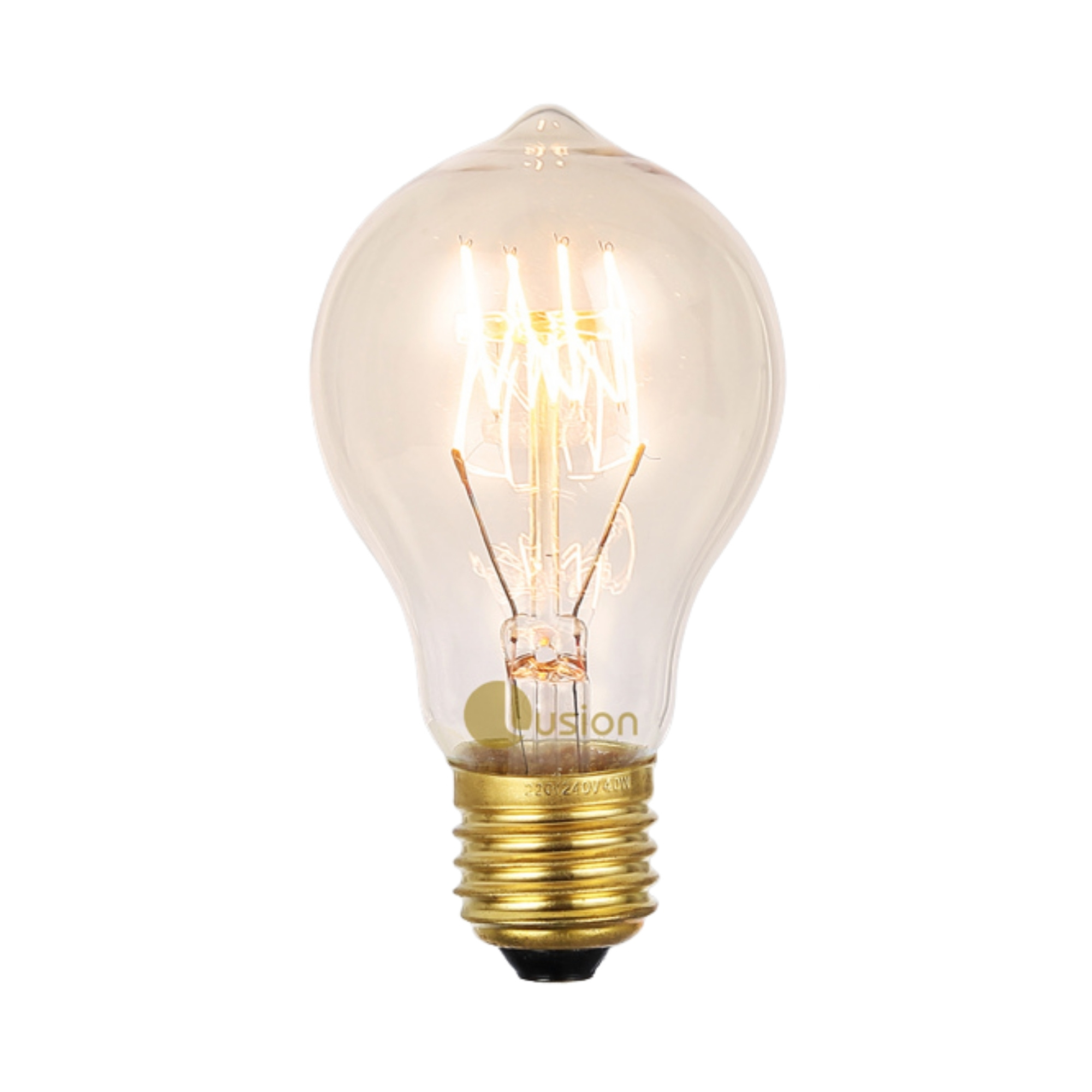 25W Vintage Golden Glass Dimmable Warm White E27 A60T Bulb